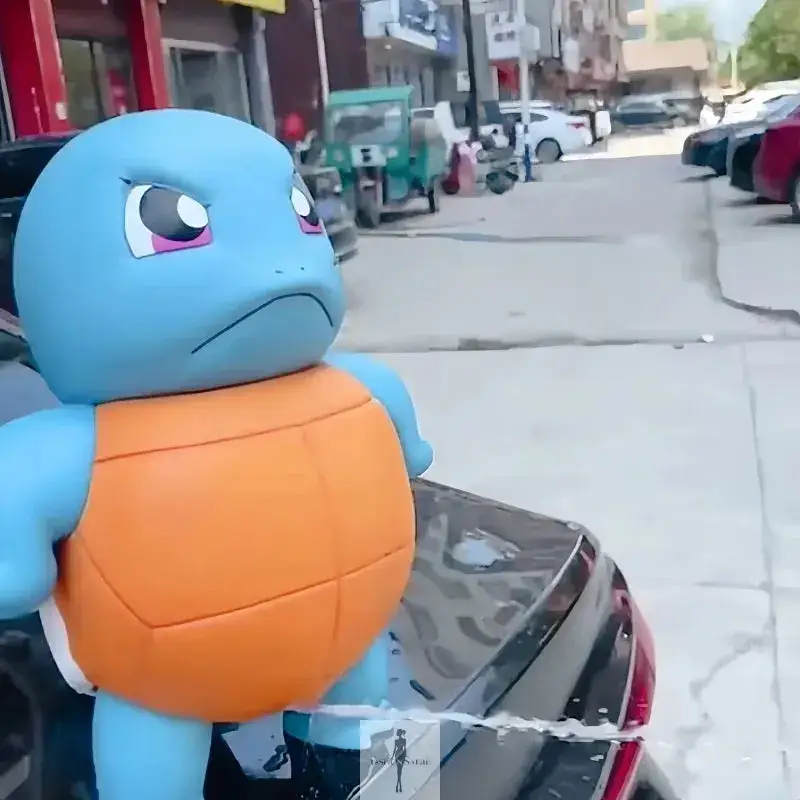 Cute Pokemon Squirtle Car Water Spray Toys