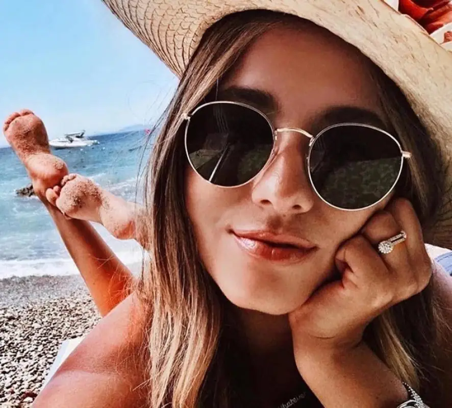 Unisex Round Sunglasses