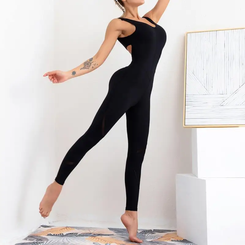 Fitness Yoga Seamless Gym Jumpsuit