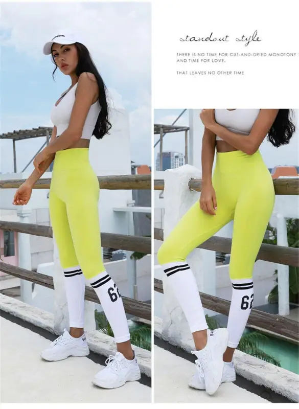 Striped Seamless Leggings