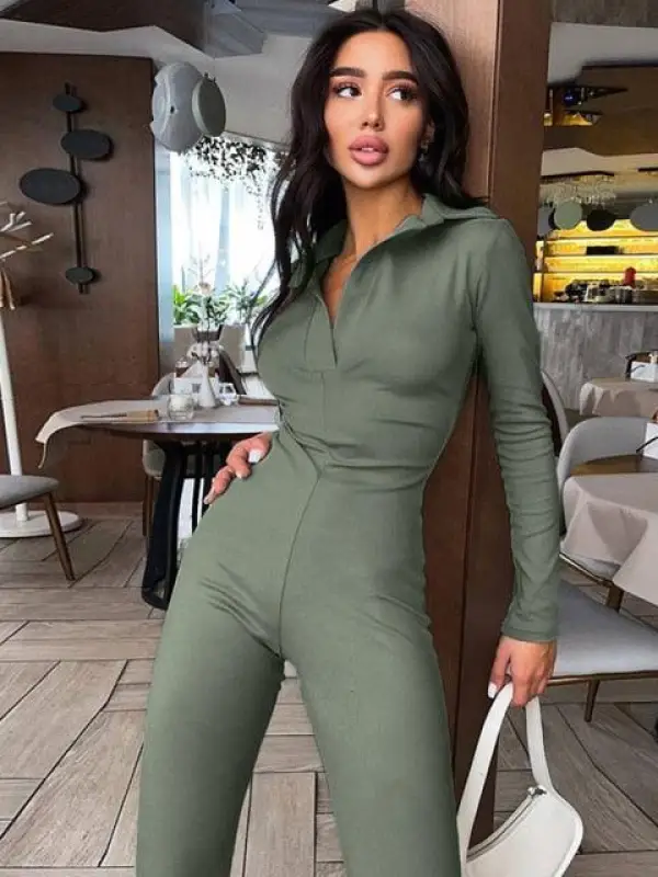 Elegant Stretchy Jumpsuits