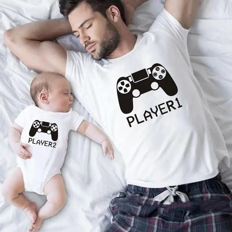 Father Son Family Matching T-Shirts