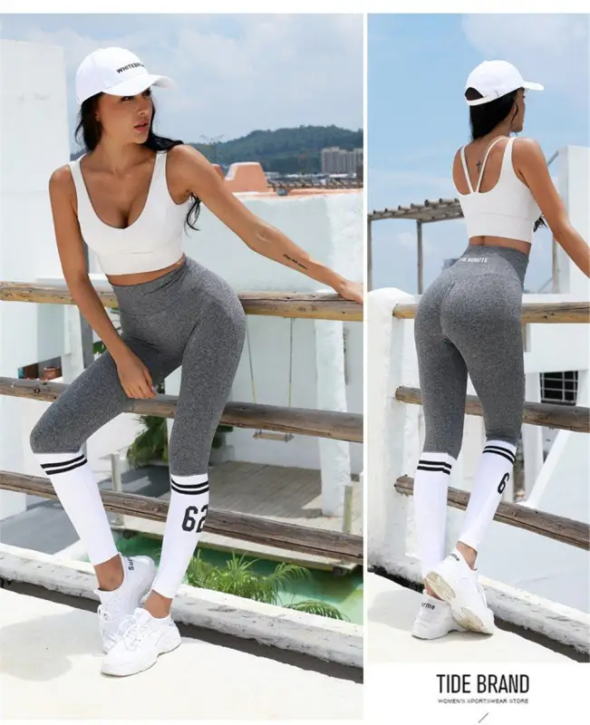 Striped Seamless Leggings