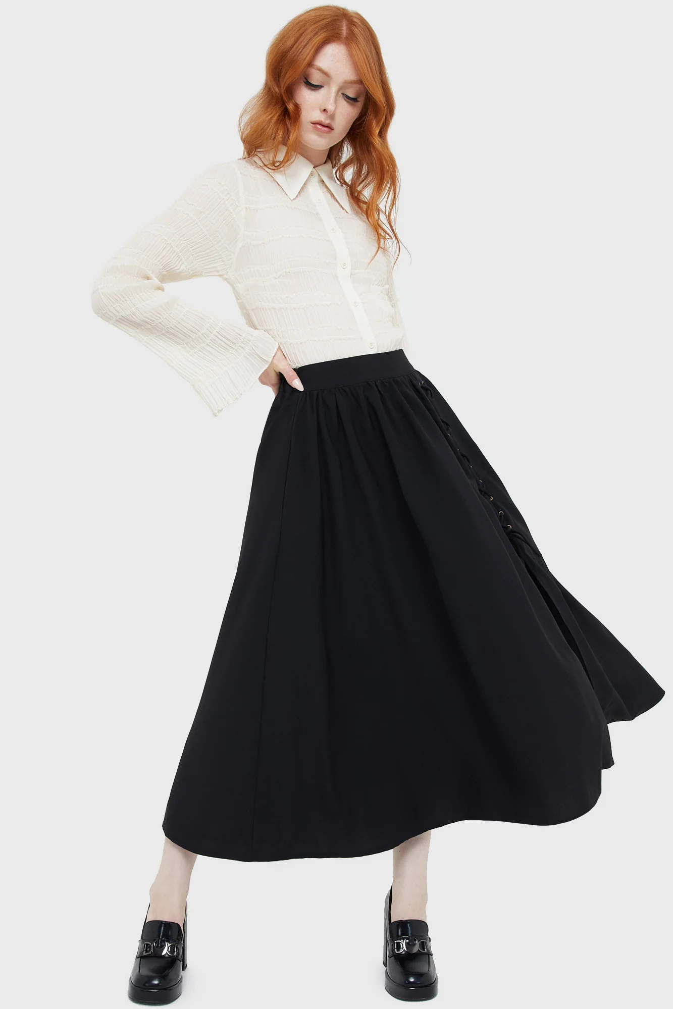 Haven Hollow Skirt BLACK