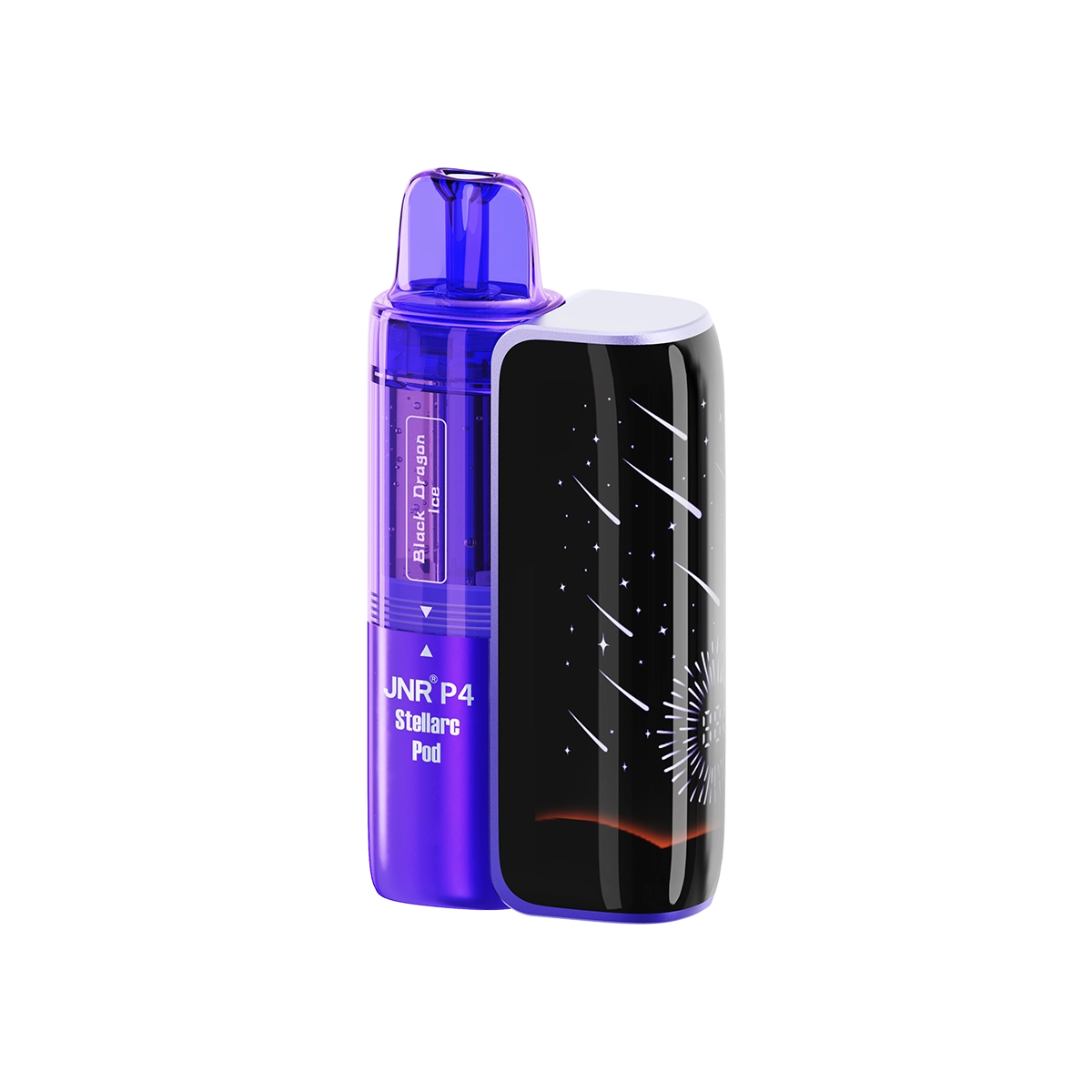 Black Dragon Ice | JNR Vape P4 Stellarc 100K Puffs Kit - Refillable & Replaceable Pod Vape