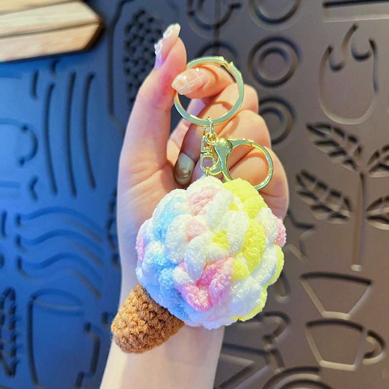Ice cream keychain
