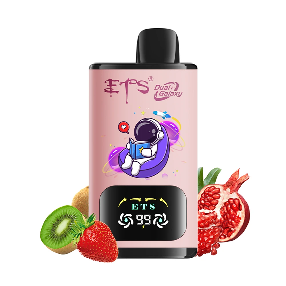 ETS Dual Galaxy Strawberry-pomegranate-strawberry-kiwi-pomegranate-juice