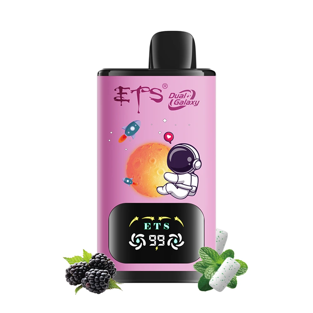 ETS Dual Galaxy Blackberry-gum-fresh-mint-gum