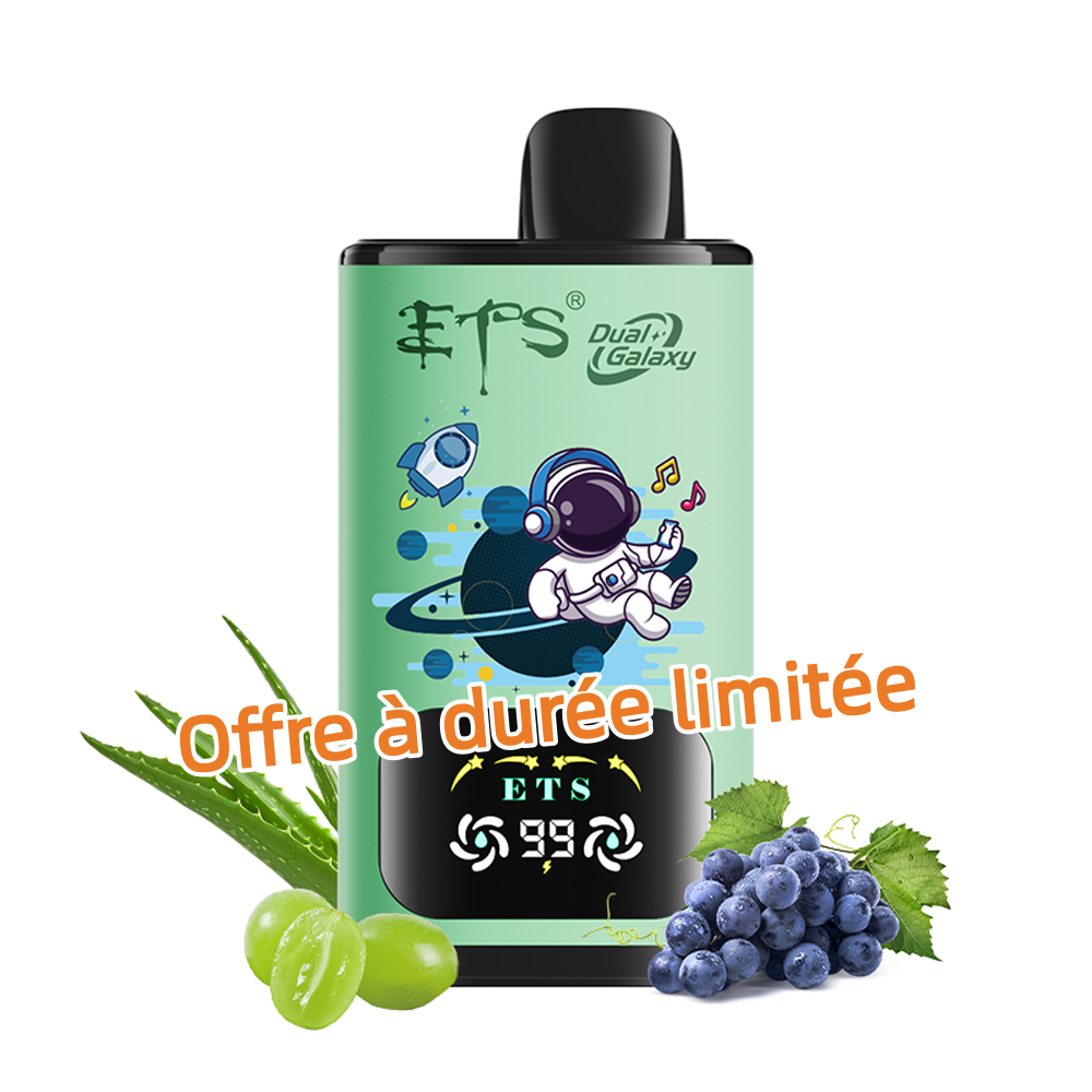 (⚡Offre à durée limitée)ETS Dual Galaxy Summer Dream- Aloe Grape