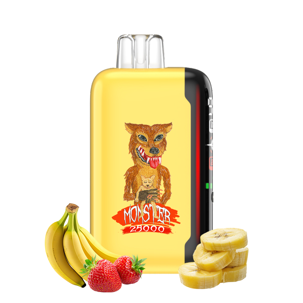 ETS Monster 25K Strawberry-banana