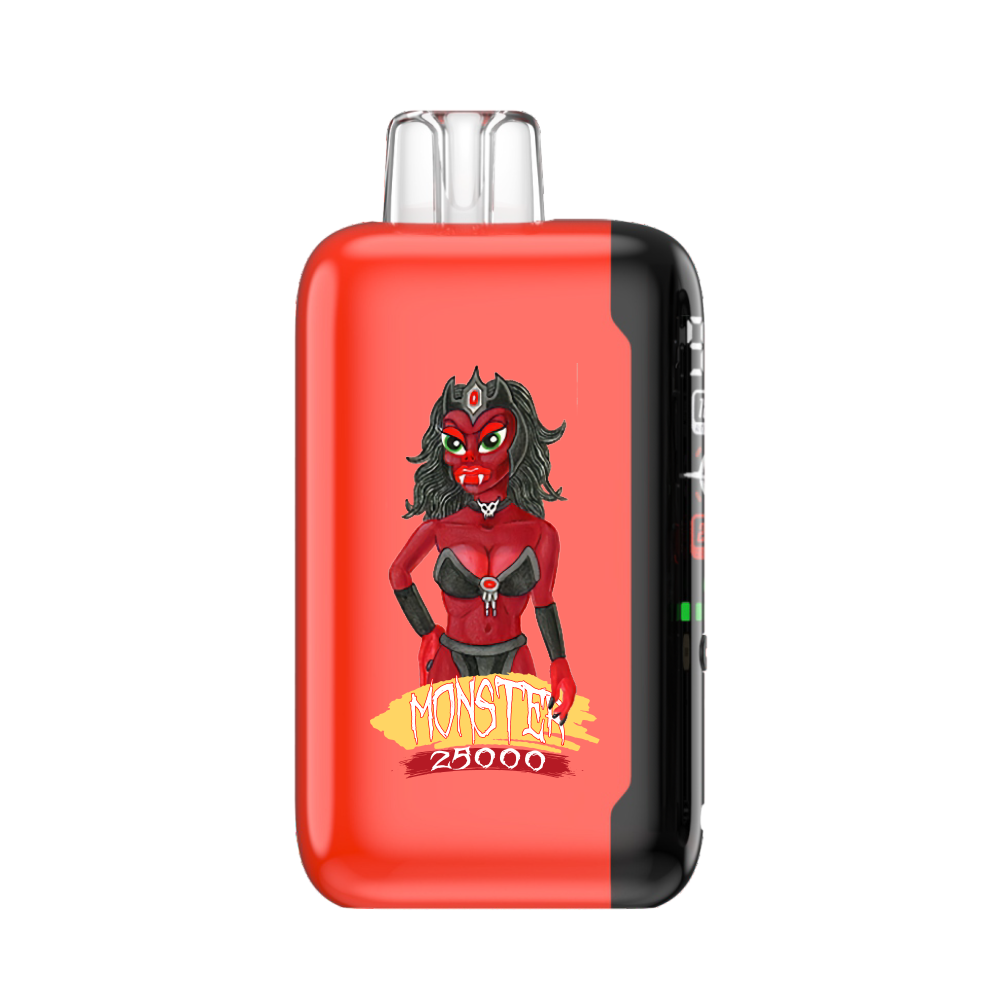 (⚡Limited time offer) ETS Monster 25K Strawberry-Raspberry-Cherry