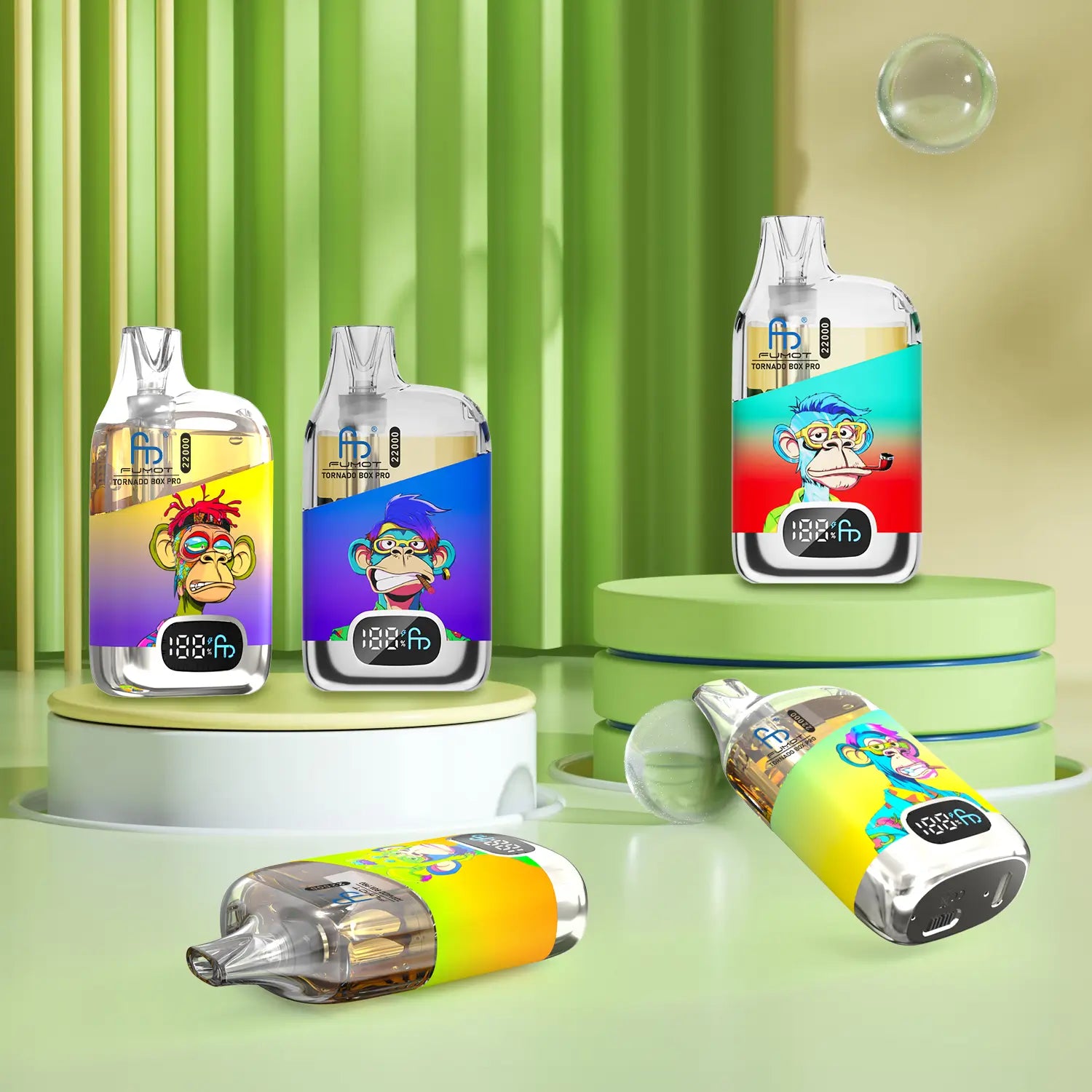 Fumot Tornado Box Pro 22000 Disposable Vape - (1 Vape)