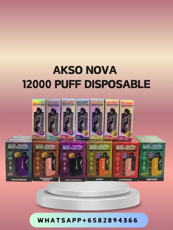 Akso Supa Nova 12000 Puff Disposable