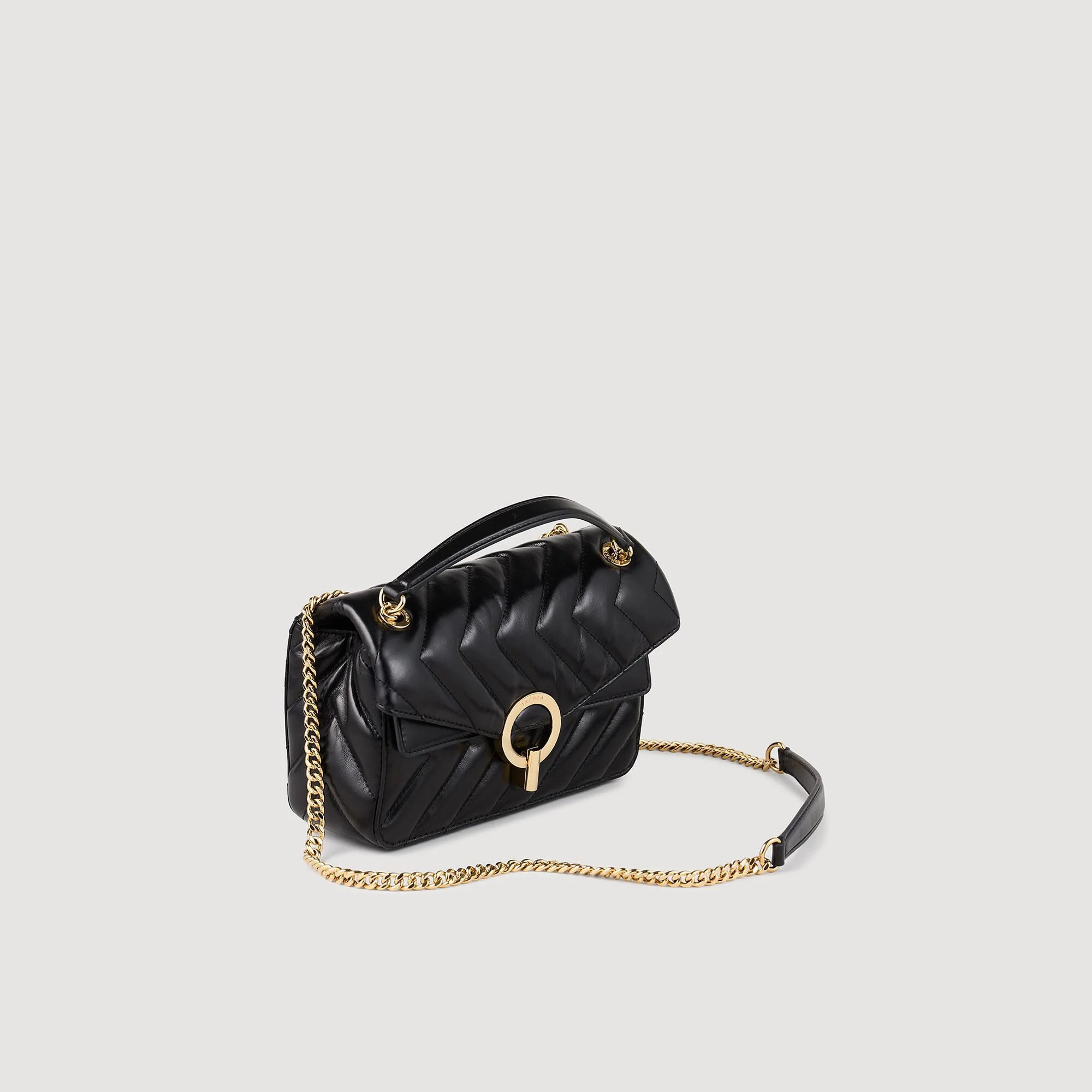 Petit sac Yza en cuir lisse
