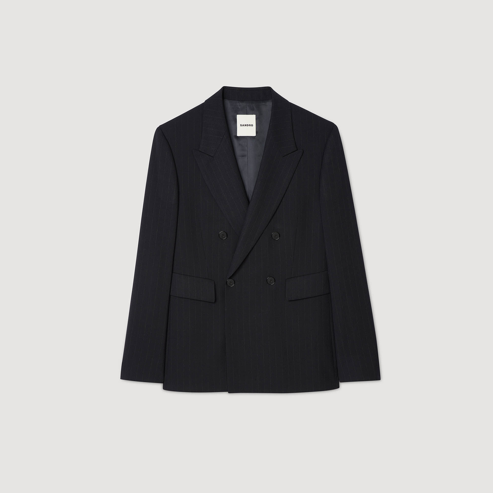 Veste de costume croisée