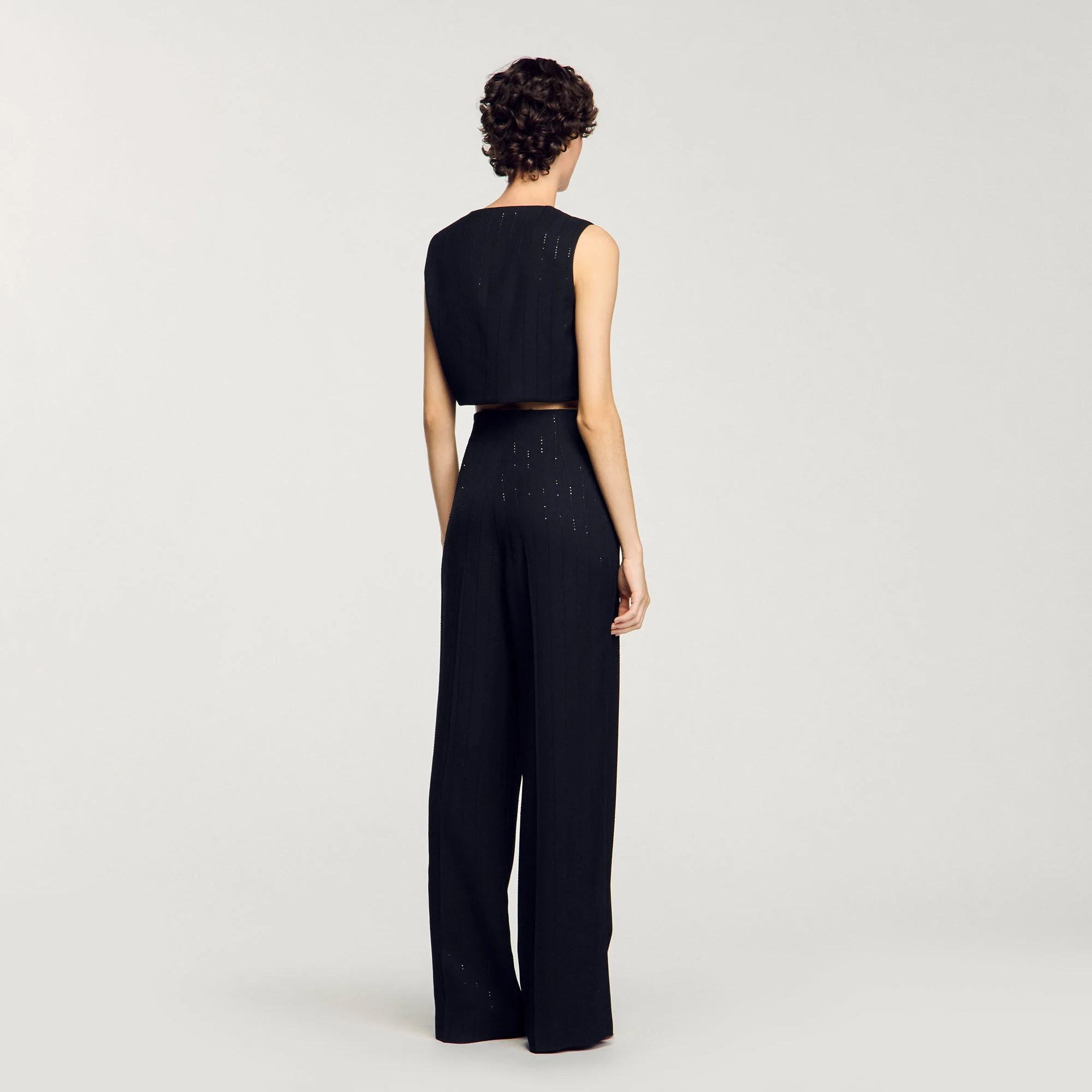 Pantalon de costume à sequins