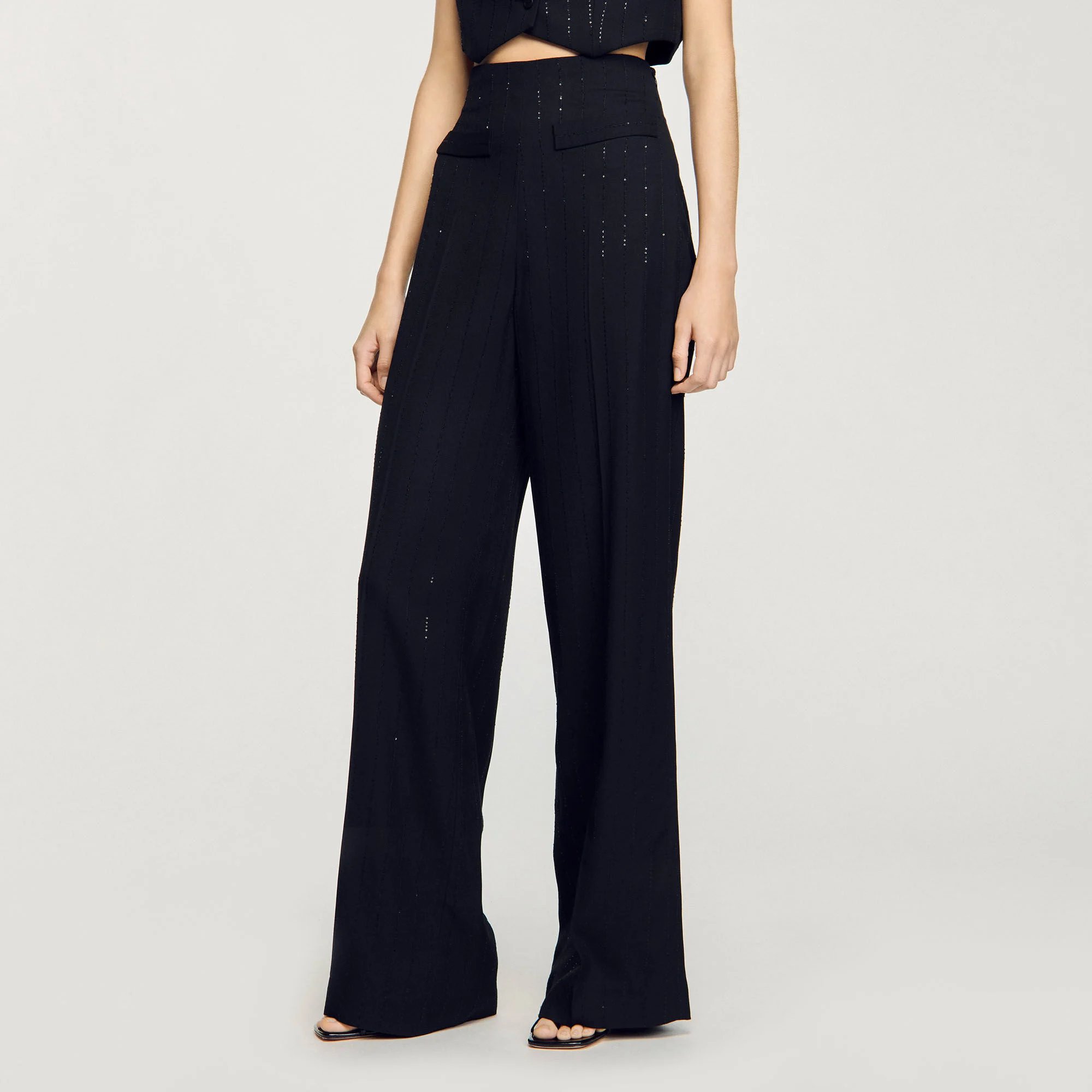 Pantalon de costume à sequins