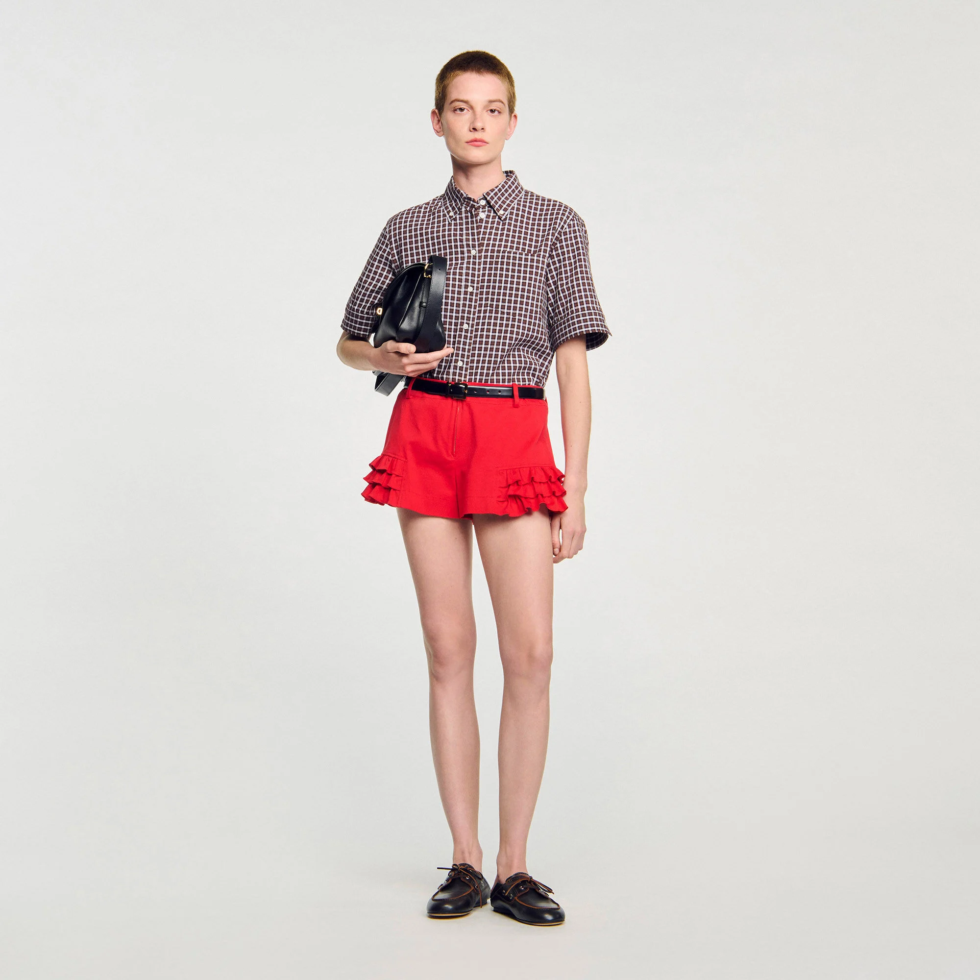 Short à volants
