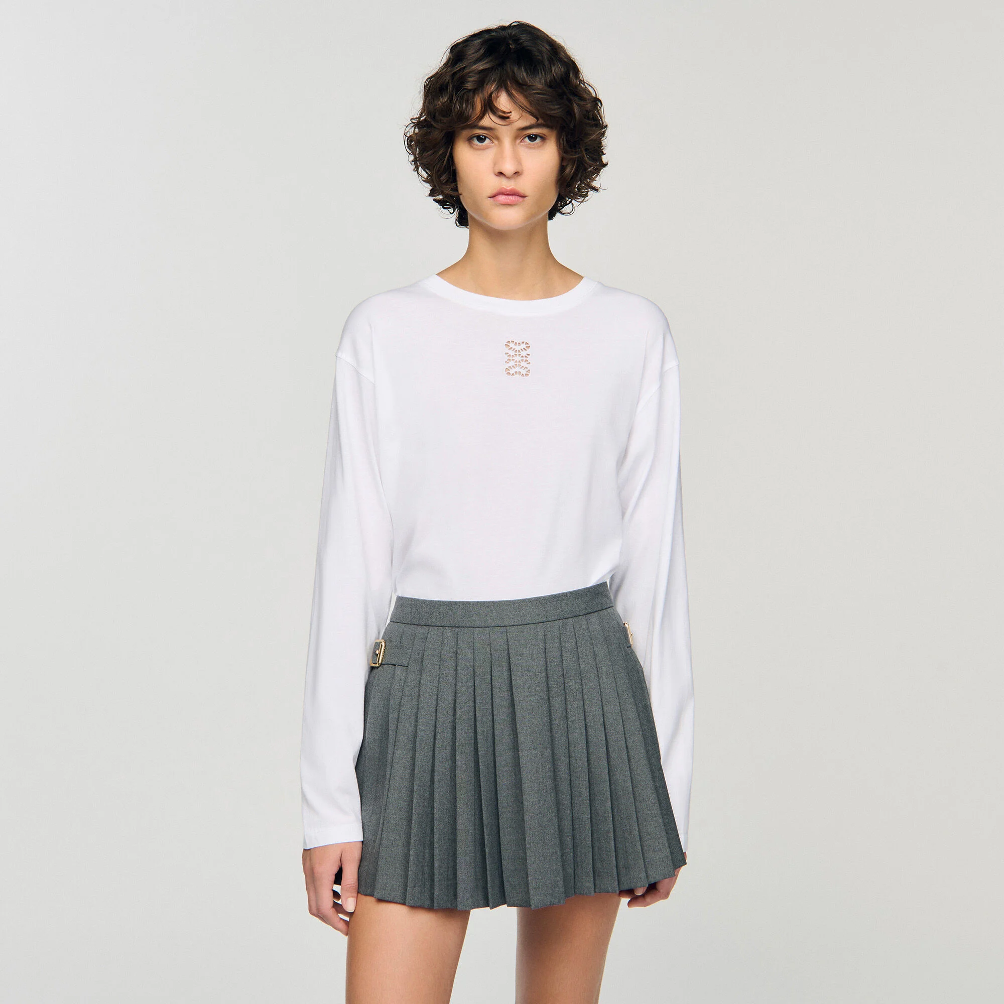 T-shirt à broderie