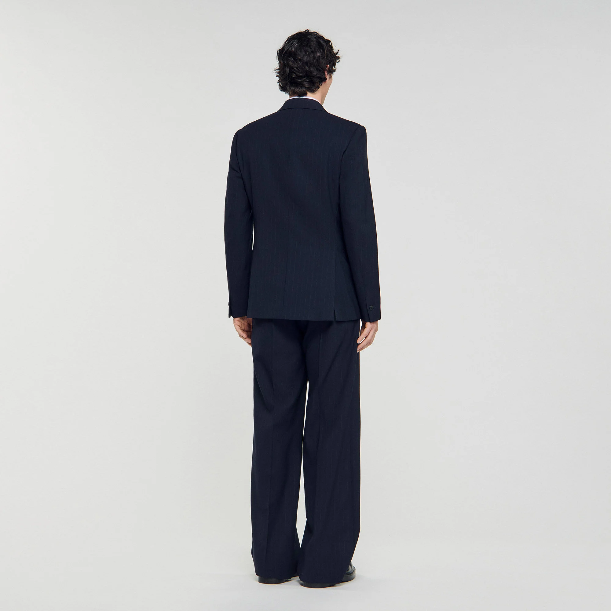 Veste de costume croisée
