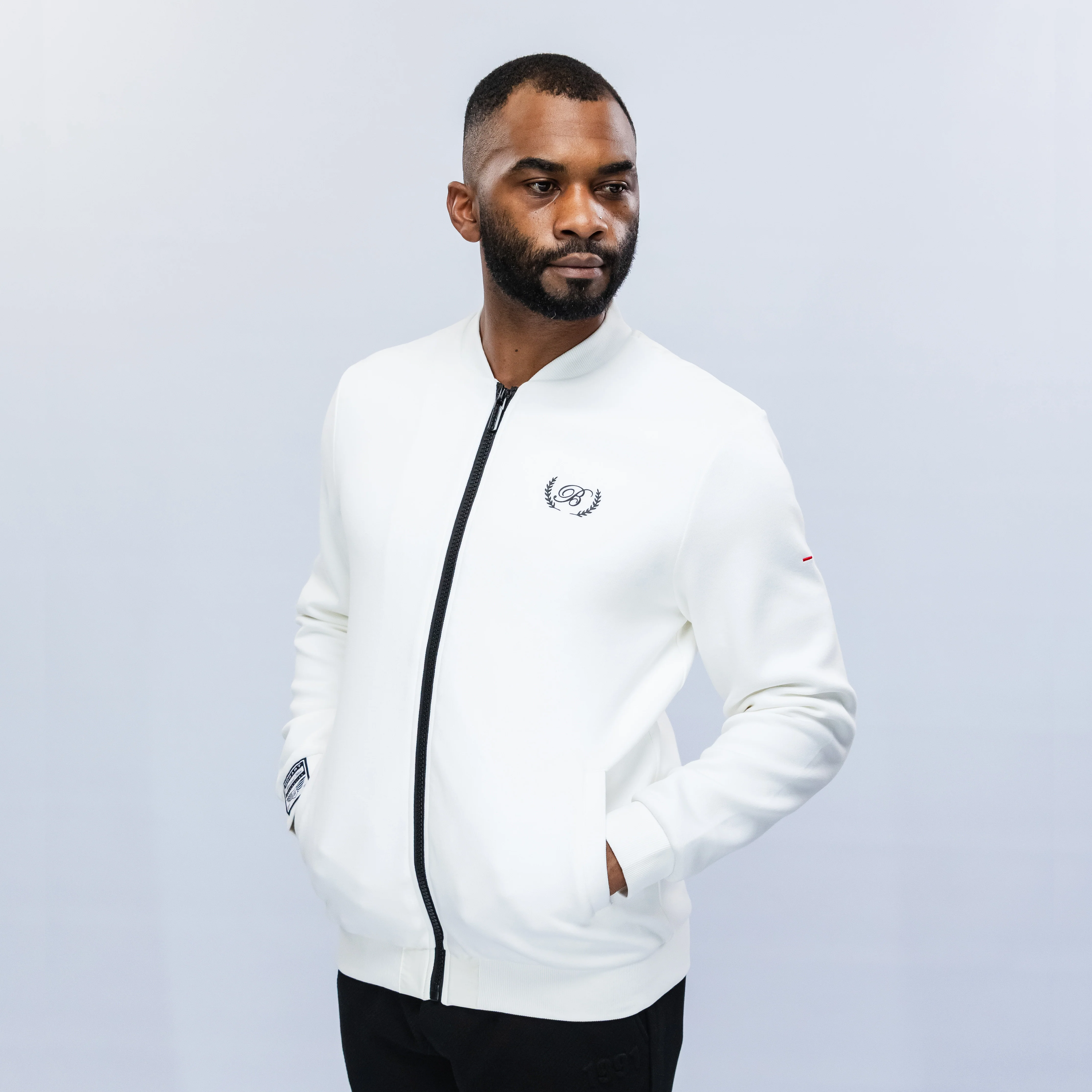 Bogart Black & white Collection Night Rider Jacket