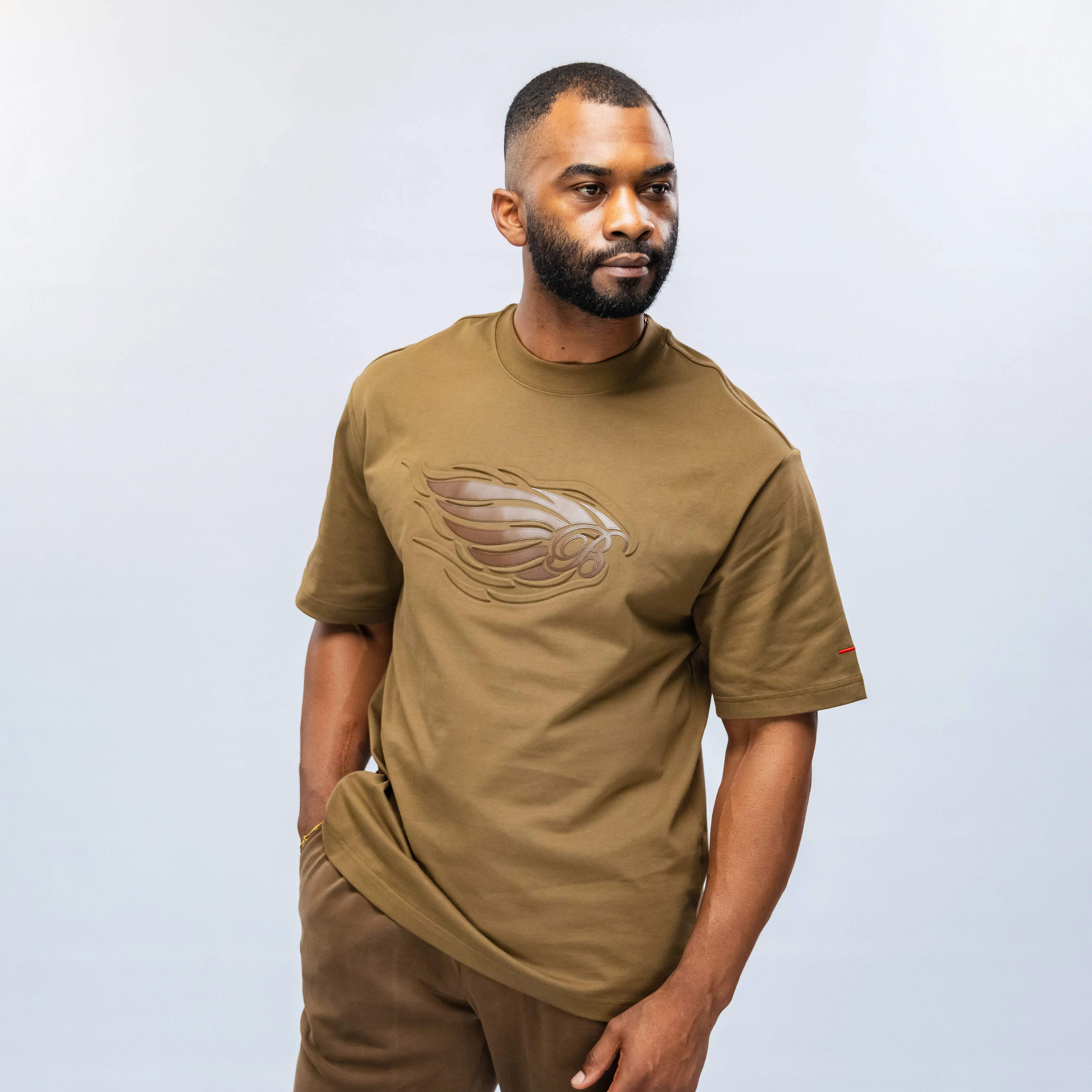 Bogart Aspiration Collection Winged Crest T-Shirt