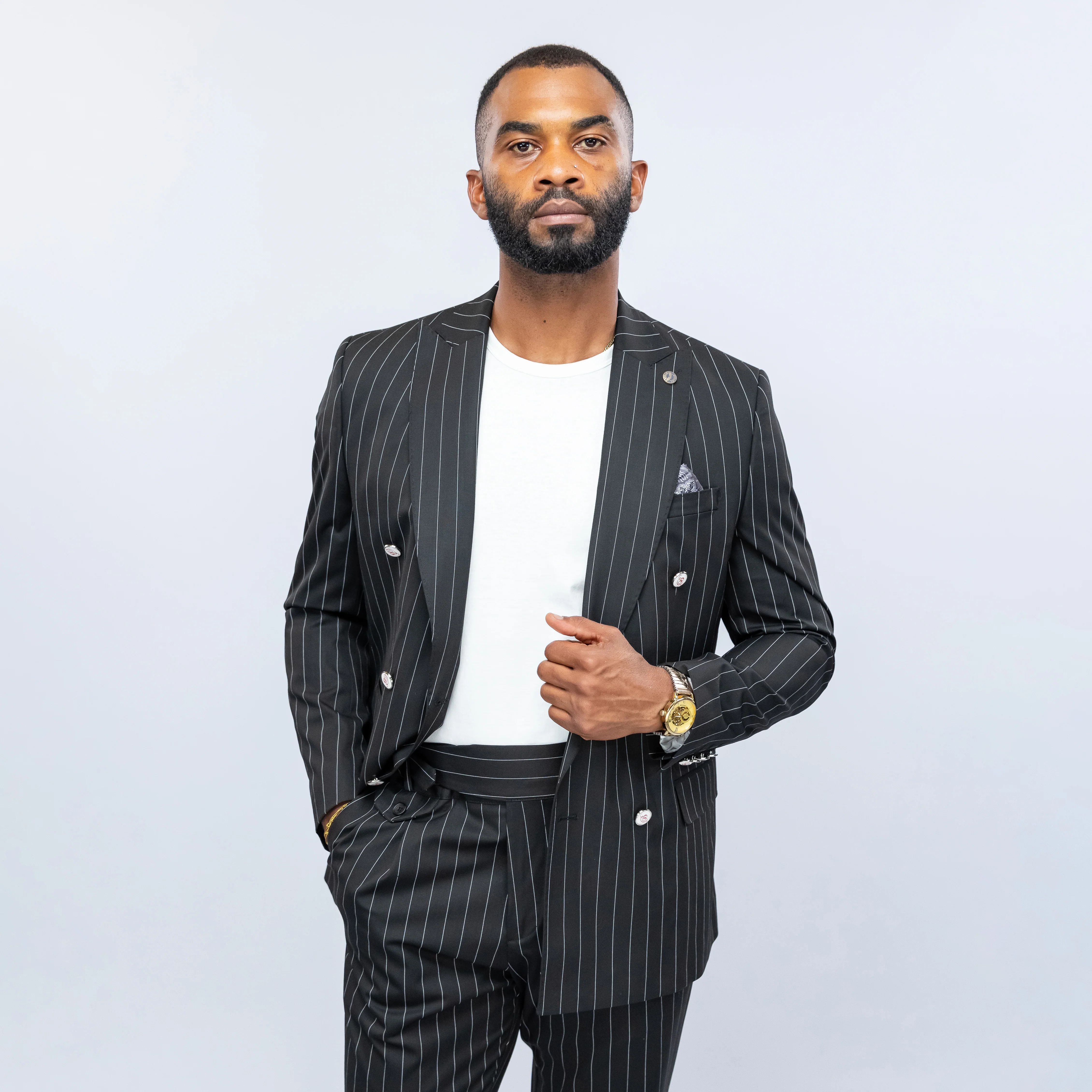 Bogart MAN Signature Striped Blazer Suit