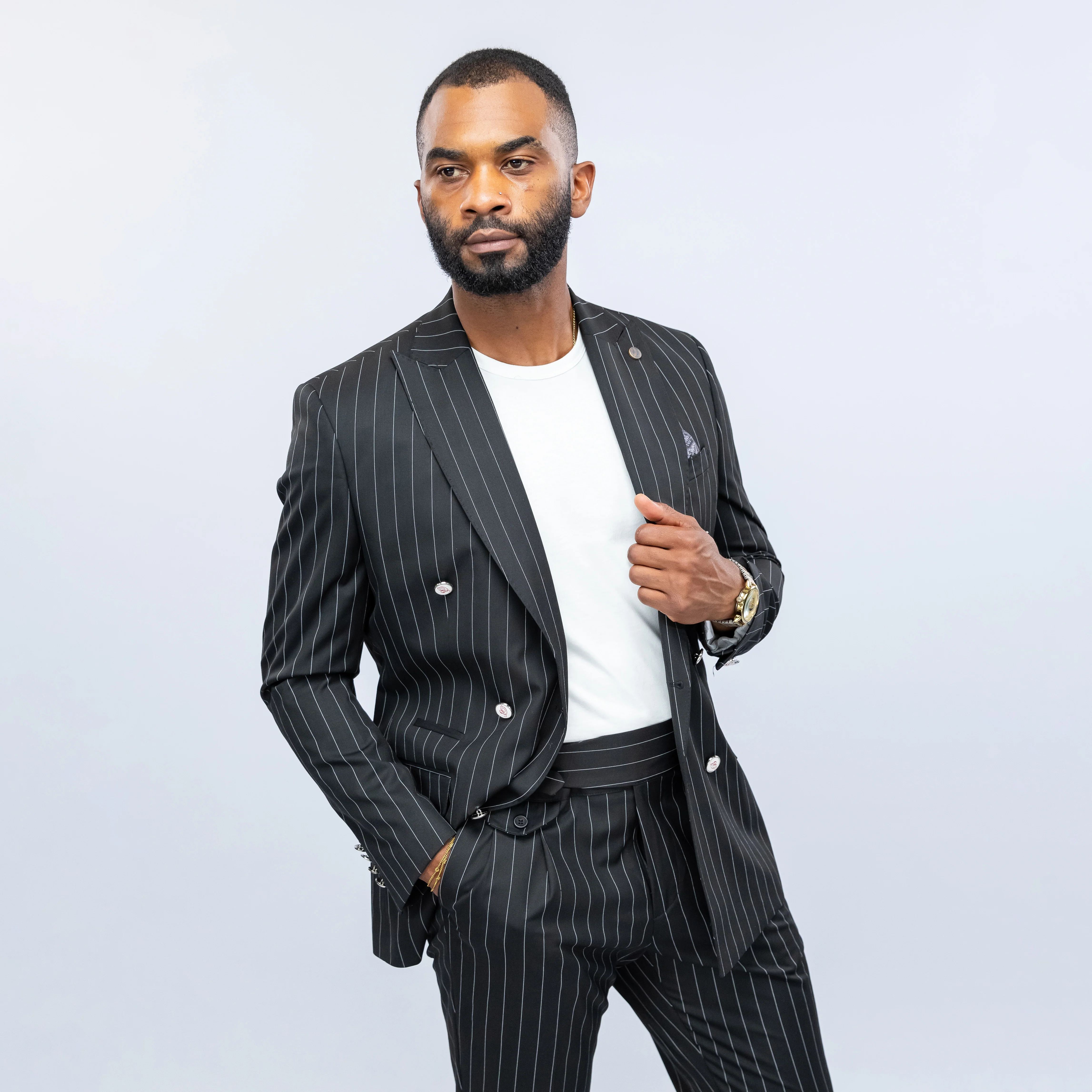 Bogart MAN Signature Striped Blazer Suit