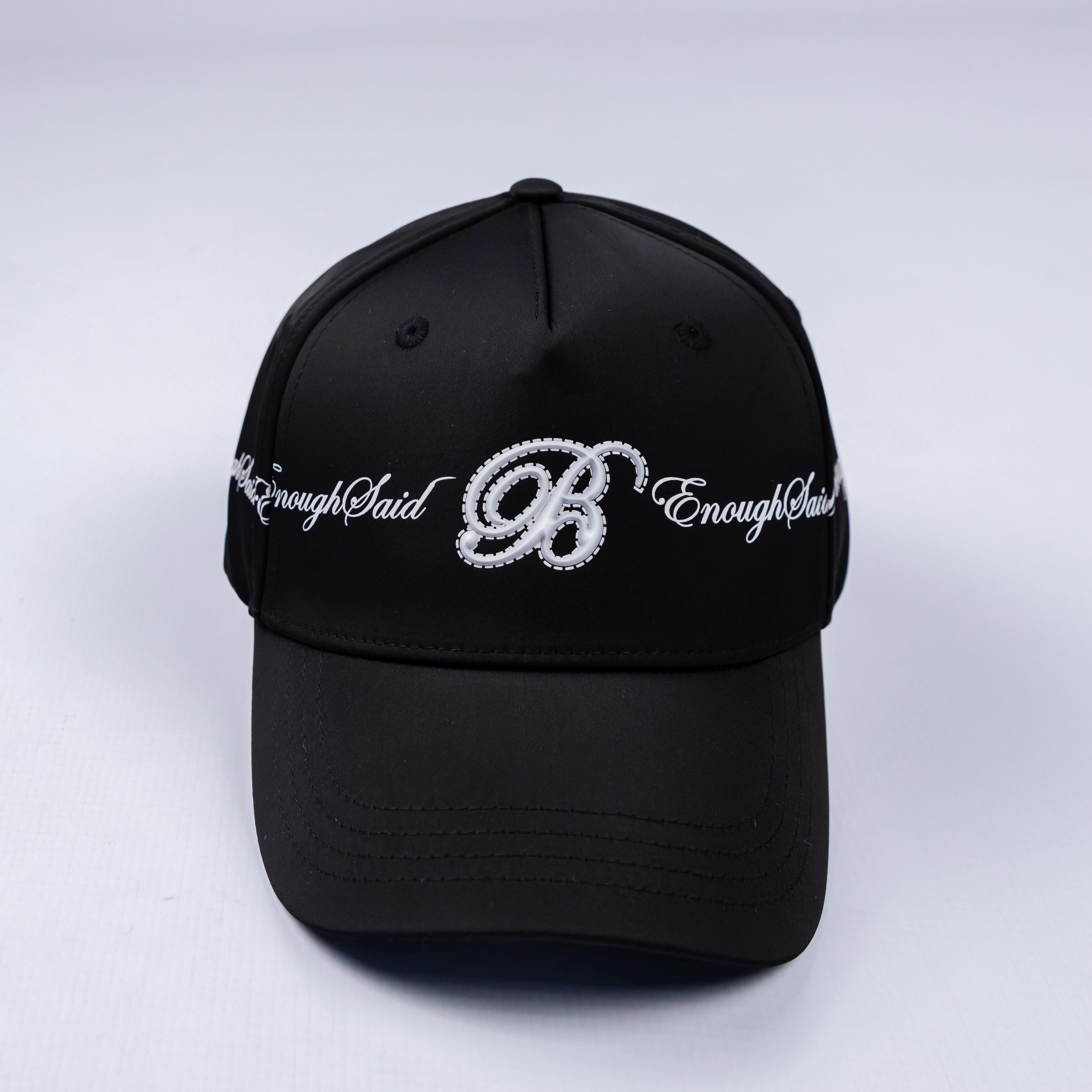 Bogart “Enough Said” Signature Cap – Black & White Edition