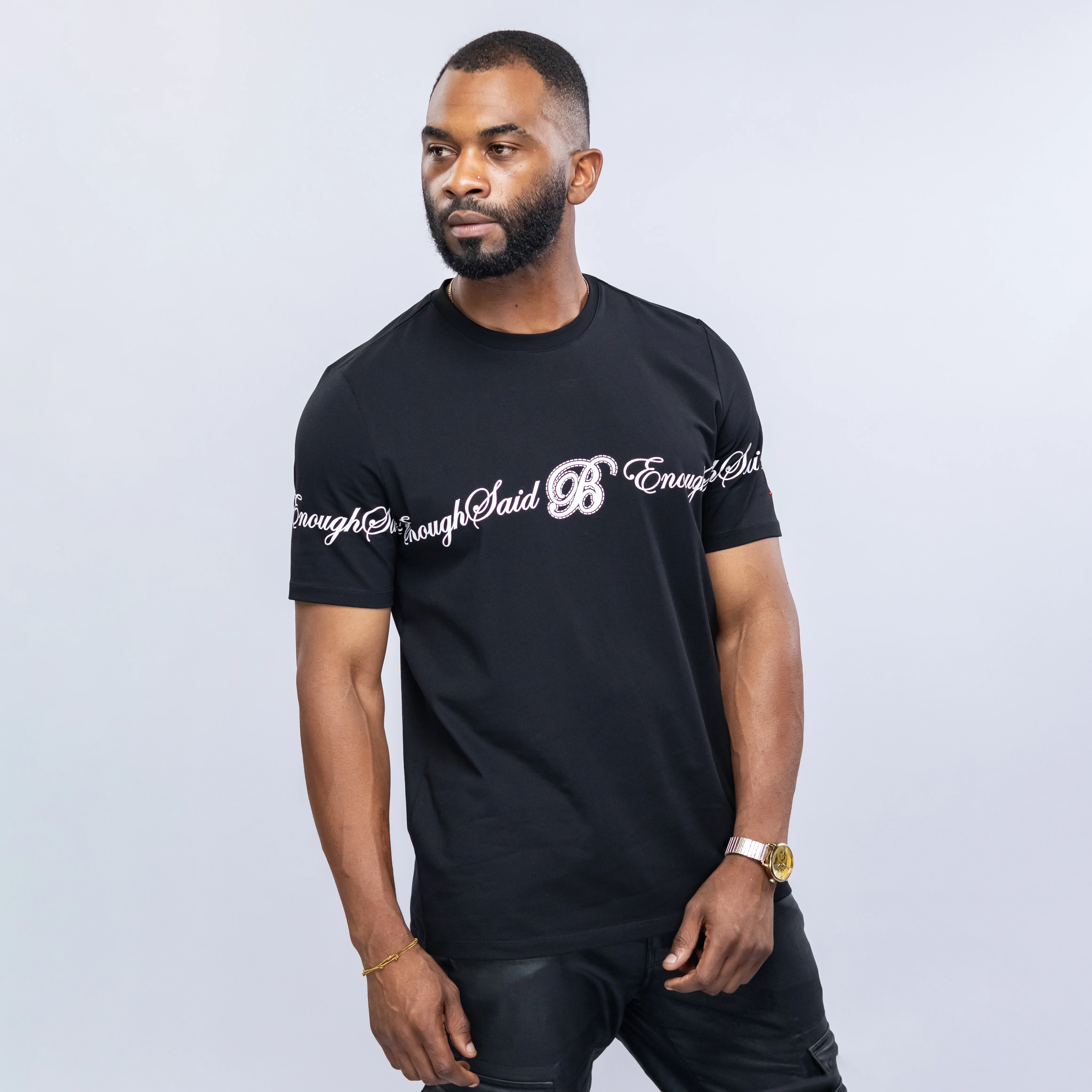 Bogart MAN “Enough Said” Tee – For Men Who Set the Standard