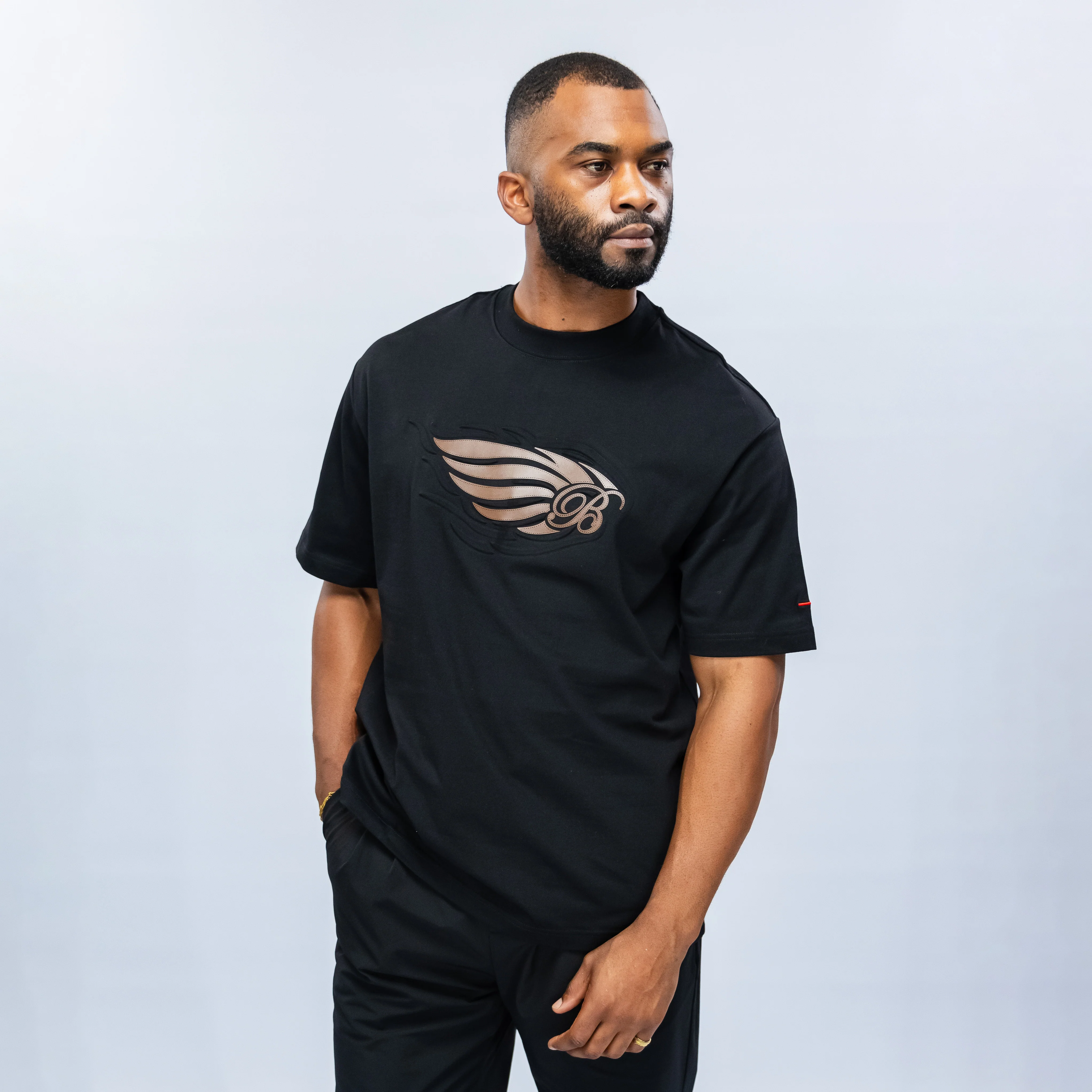 Bogart Aspiration Collection Winged Crest T-Shirt