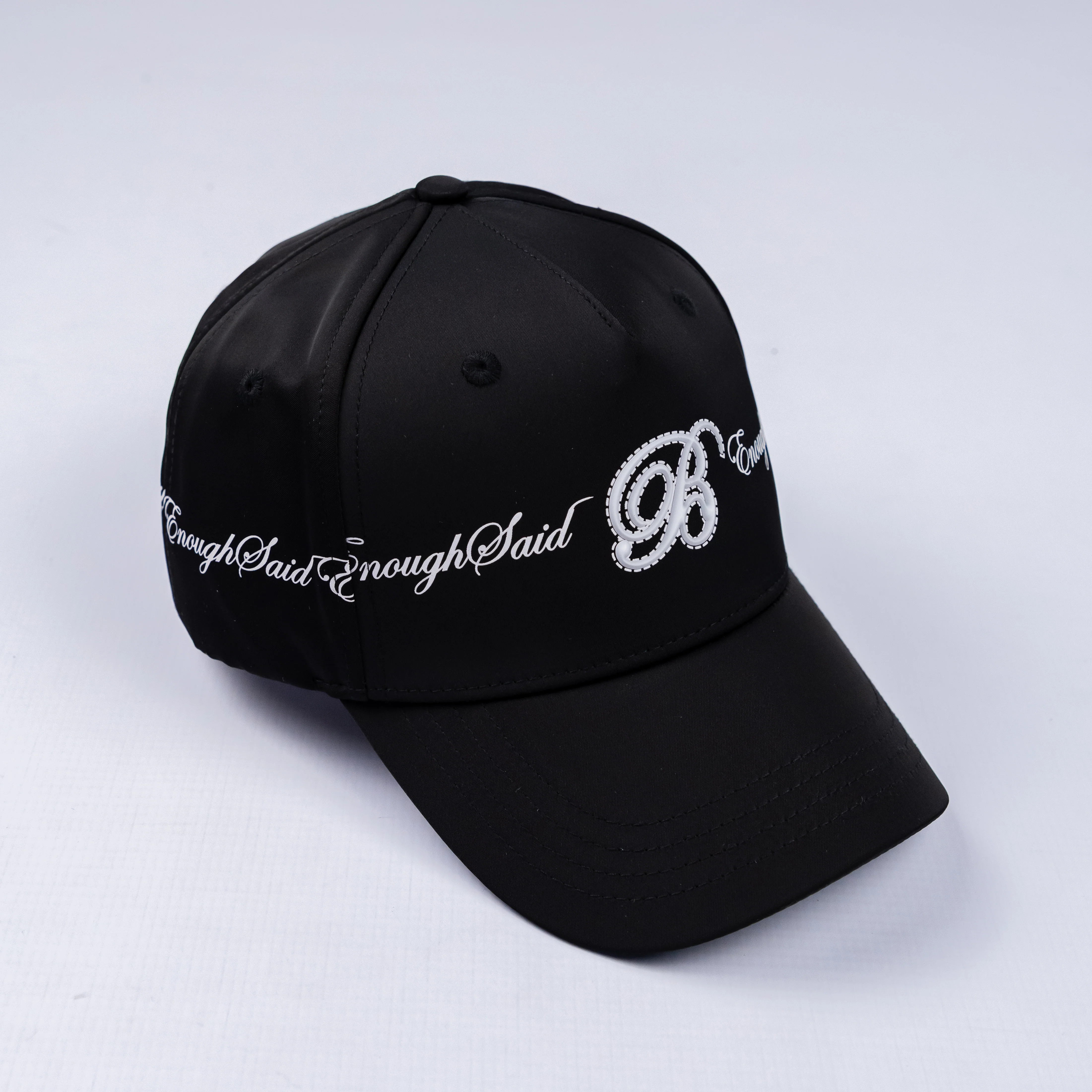 Bogart “Enough Said” Signature Cap – Black & White Edition