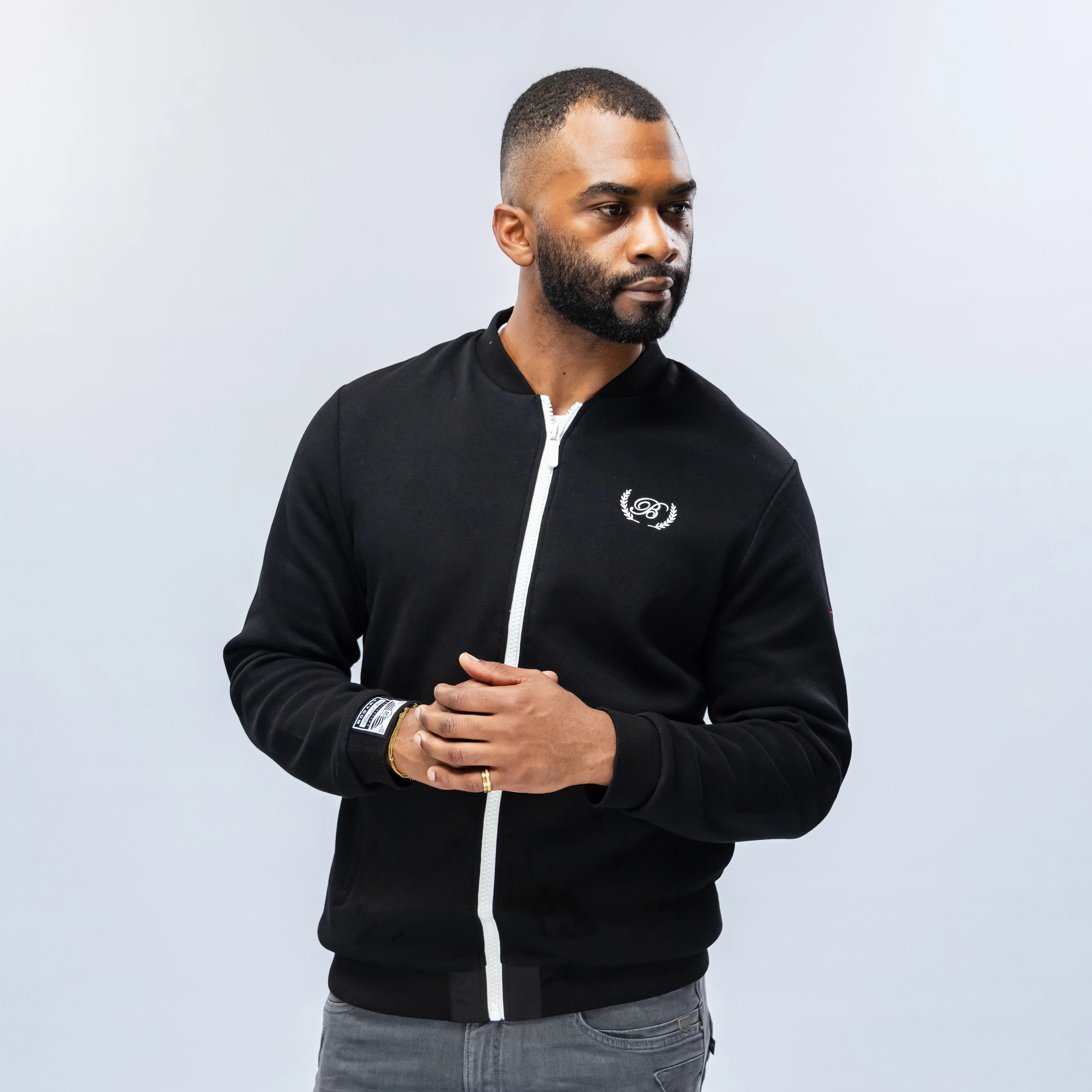 Bogart Black & white Collection Night Rider Jacket