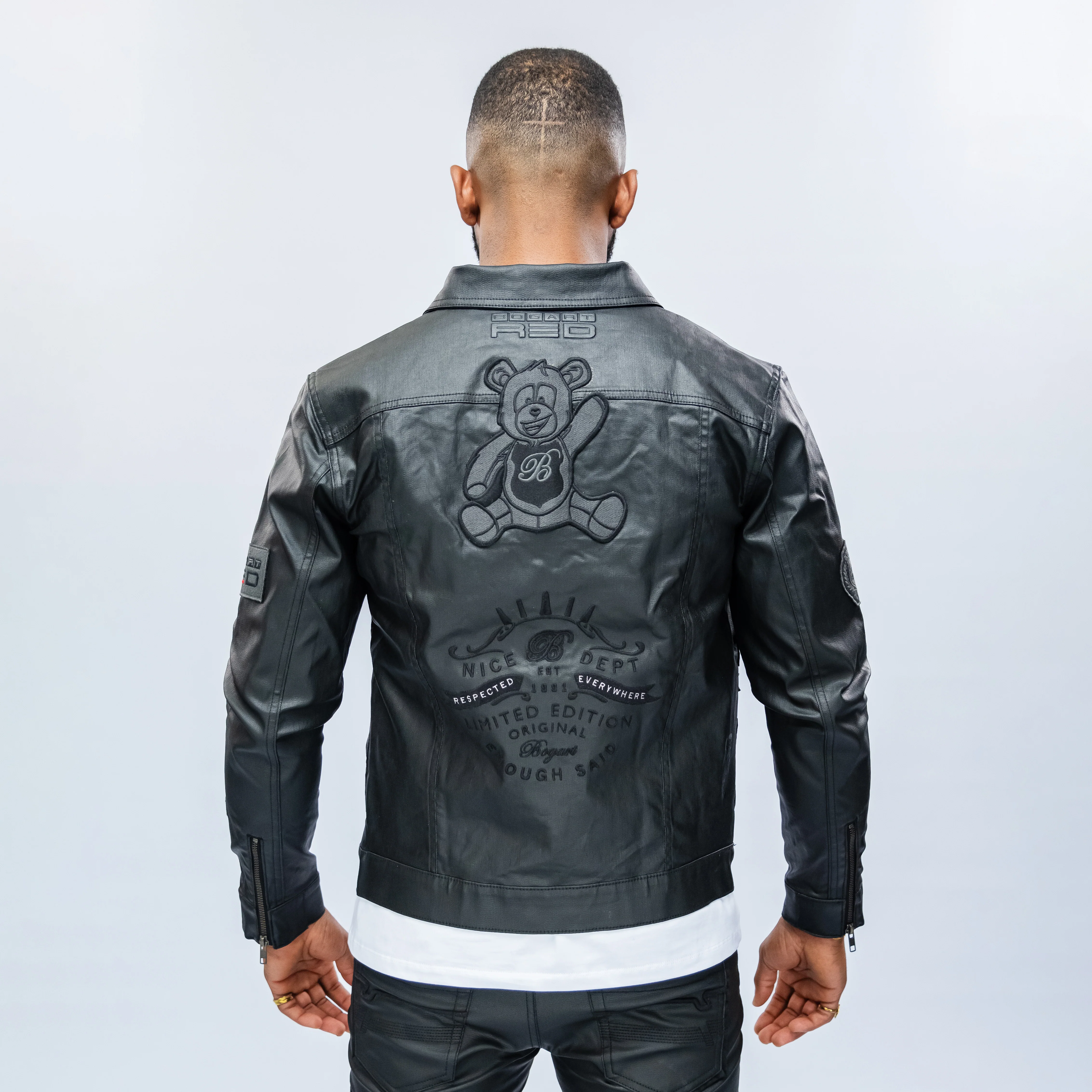 Bogart  Oil Coated Denim Jacket