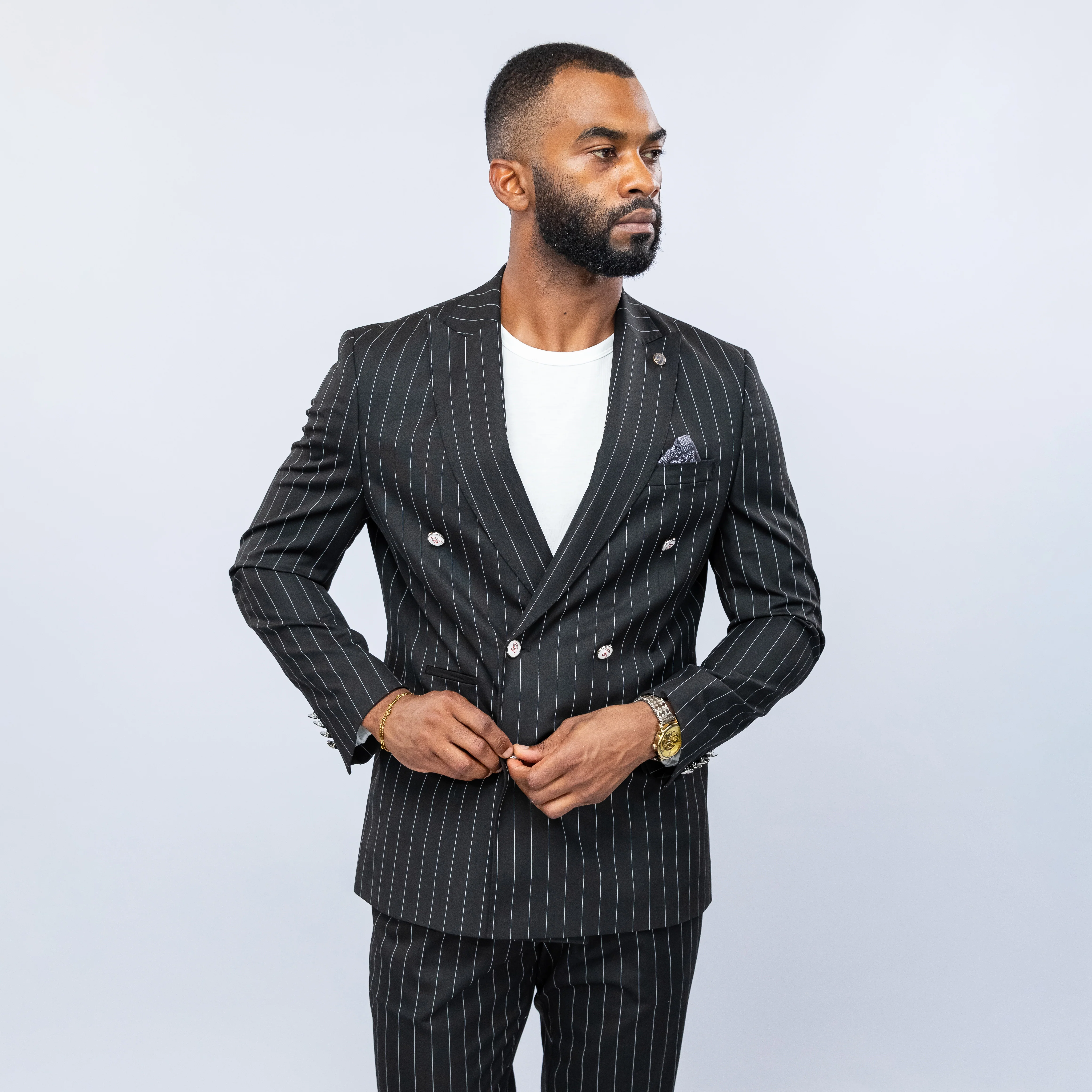 Bogart MAN Signature Striped Blazer Suit
