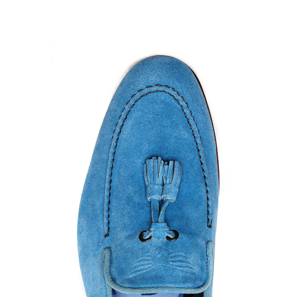 Bogart Man Suede Tassel Loafers