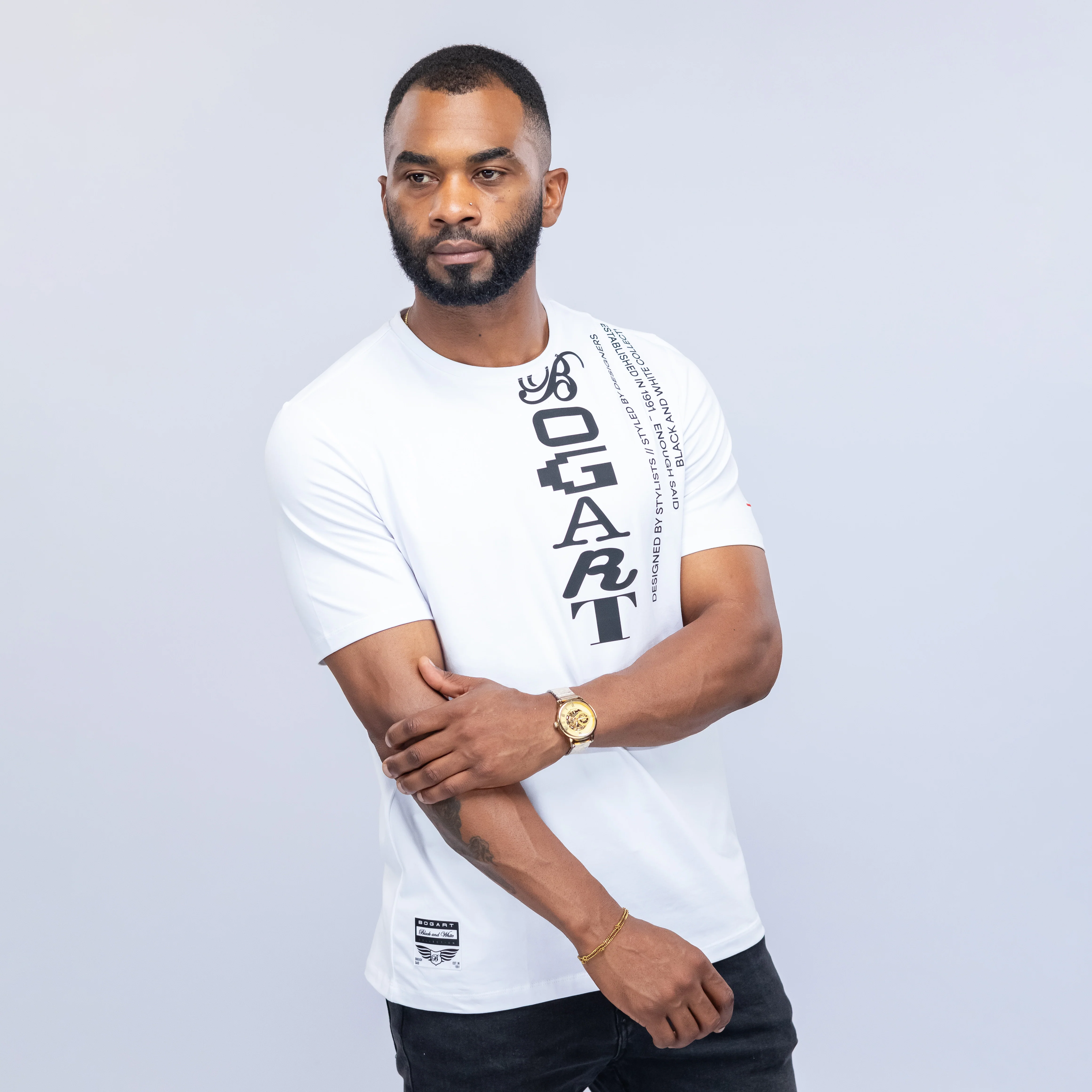 Bogart Black And White Collection Manifesto T-Shirt