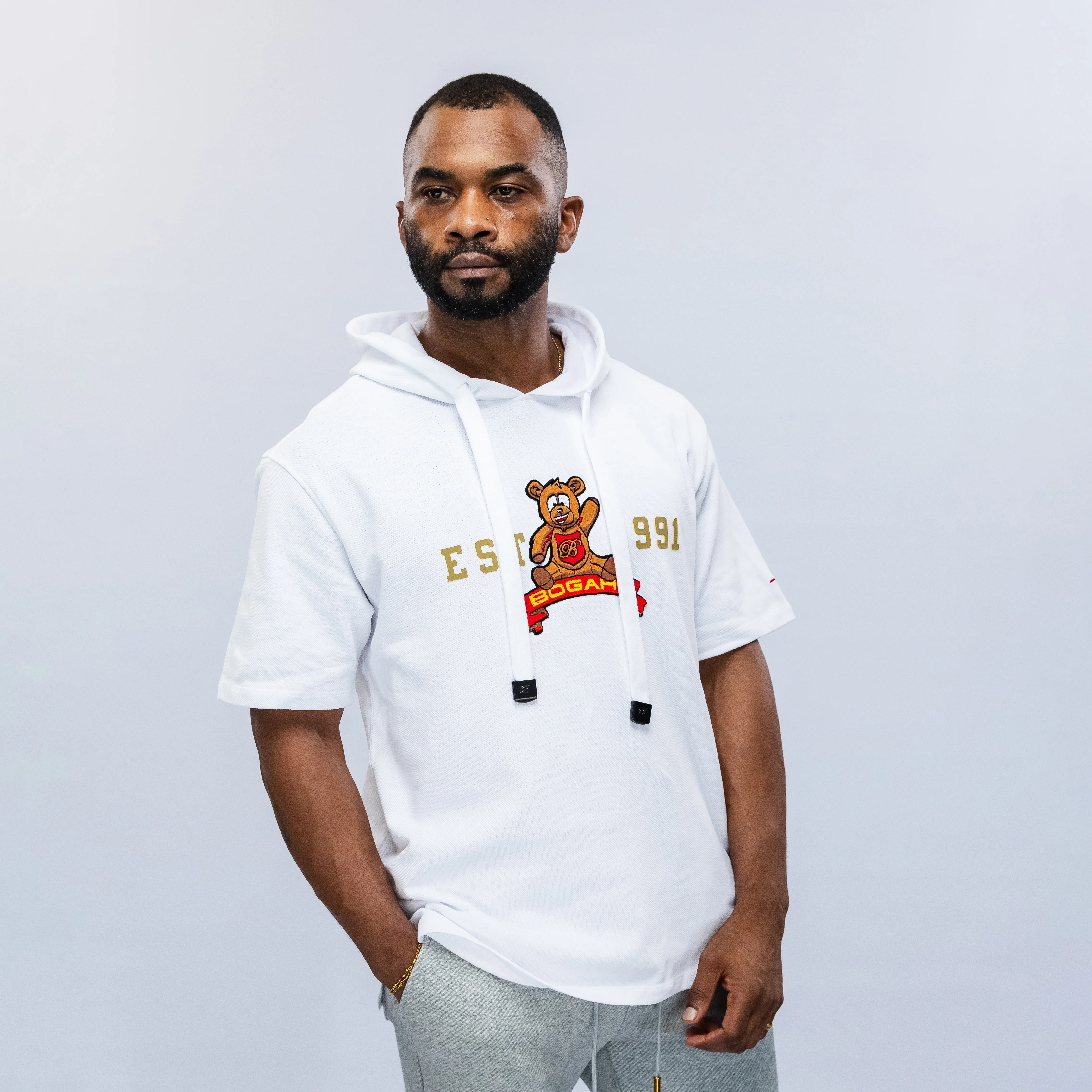 Bogart Art Collection Bear Hoodie T-Shirt