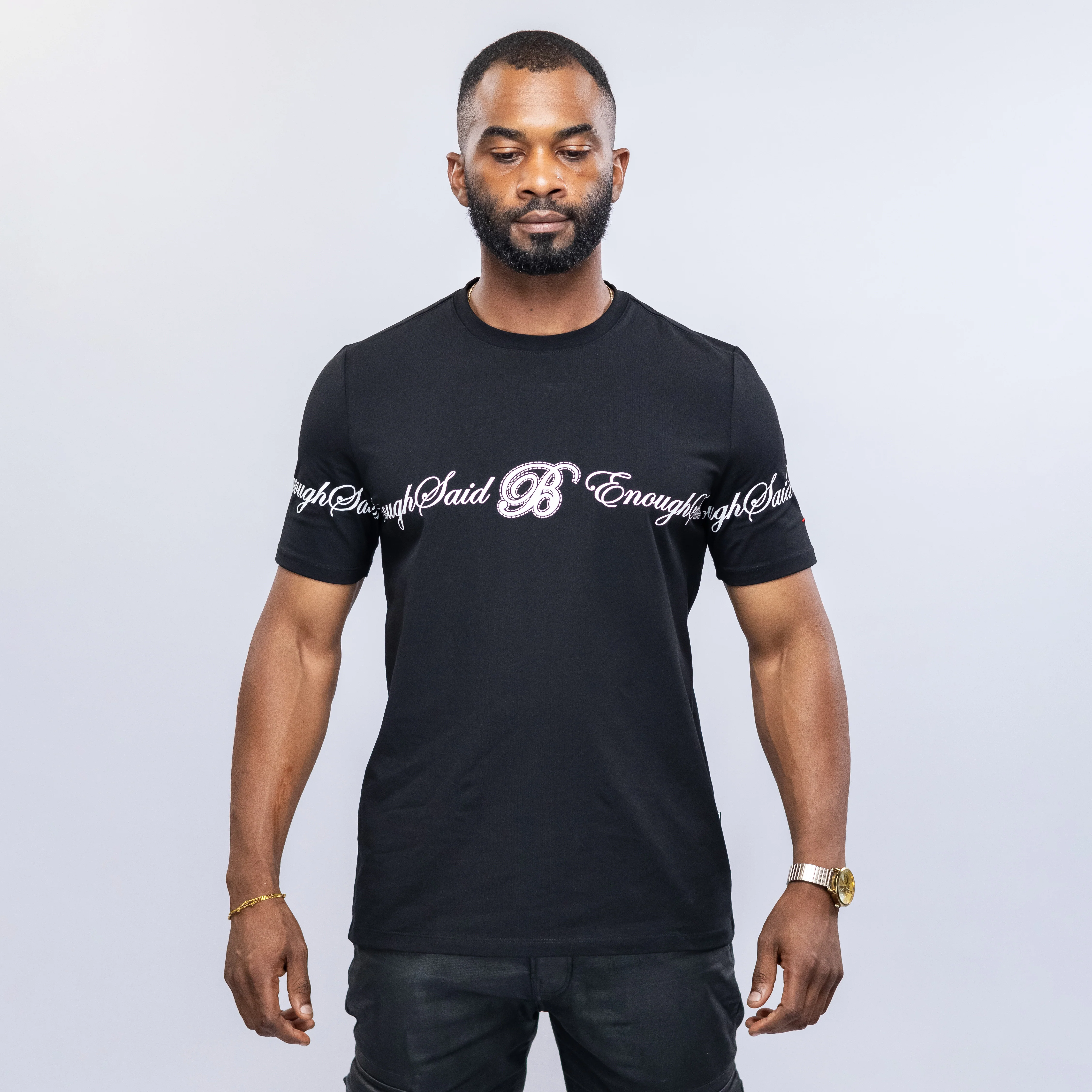 Bogart MAN “Enough Said” Tee – For Men Who Set the Standard