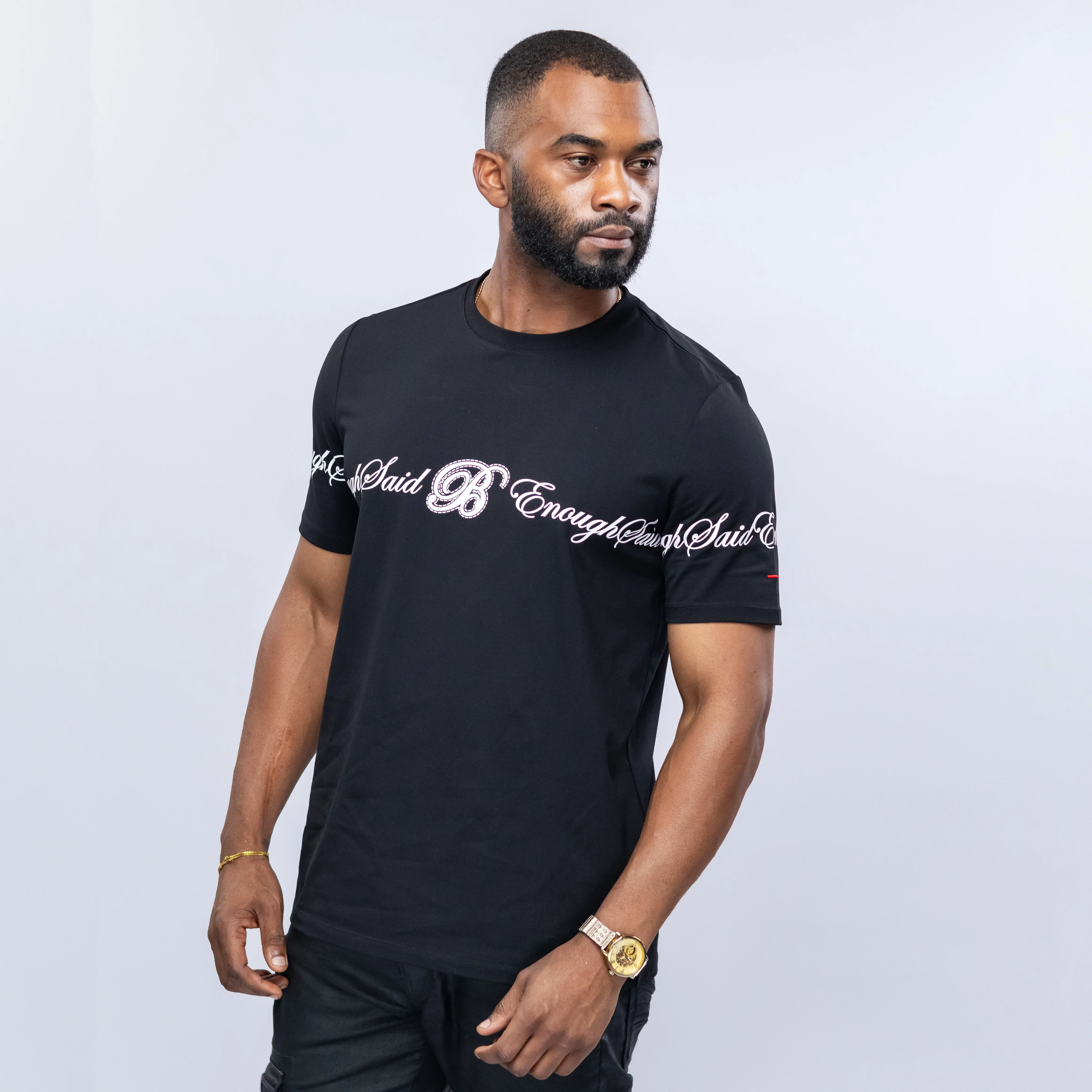 Bogart MAN “Enough Said” Tee – For Men Who Set the Standard