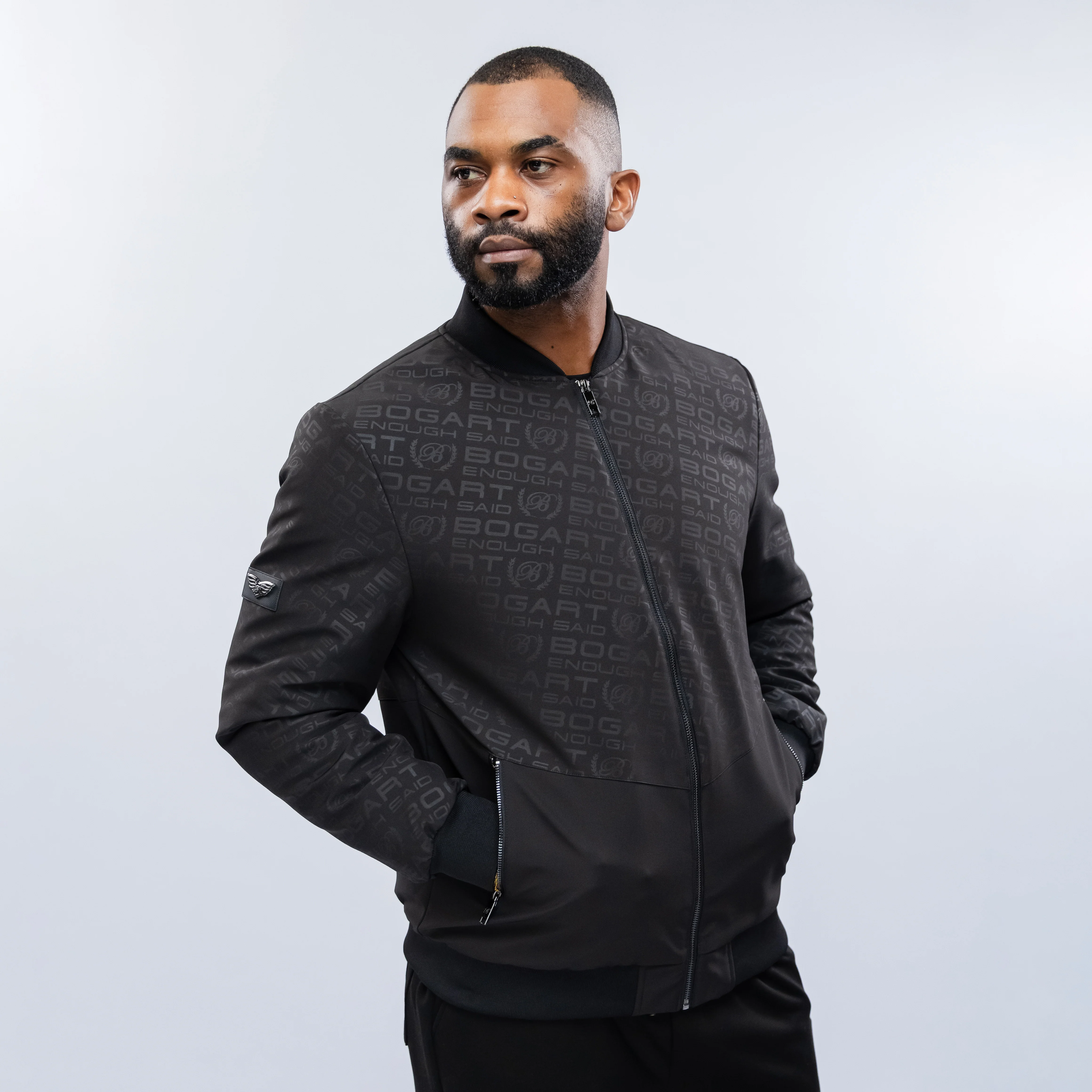 Bogart MAN Monogram Bomber Jacket