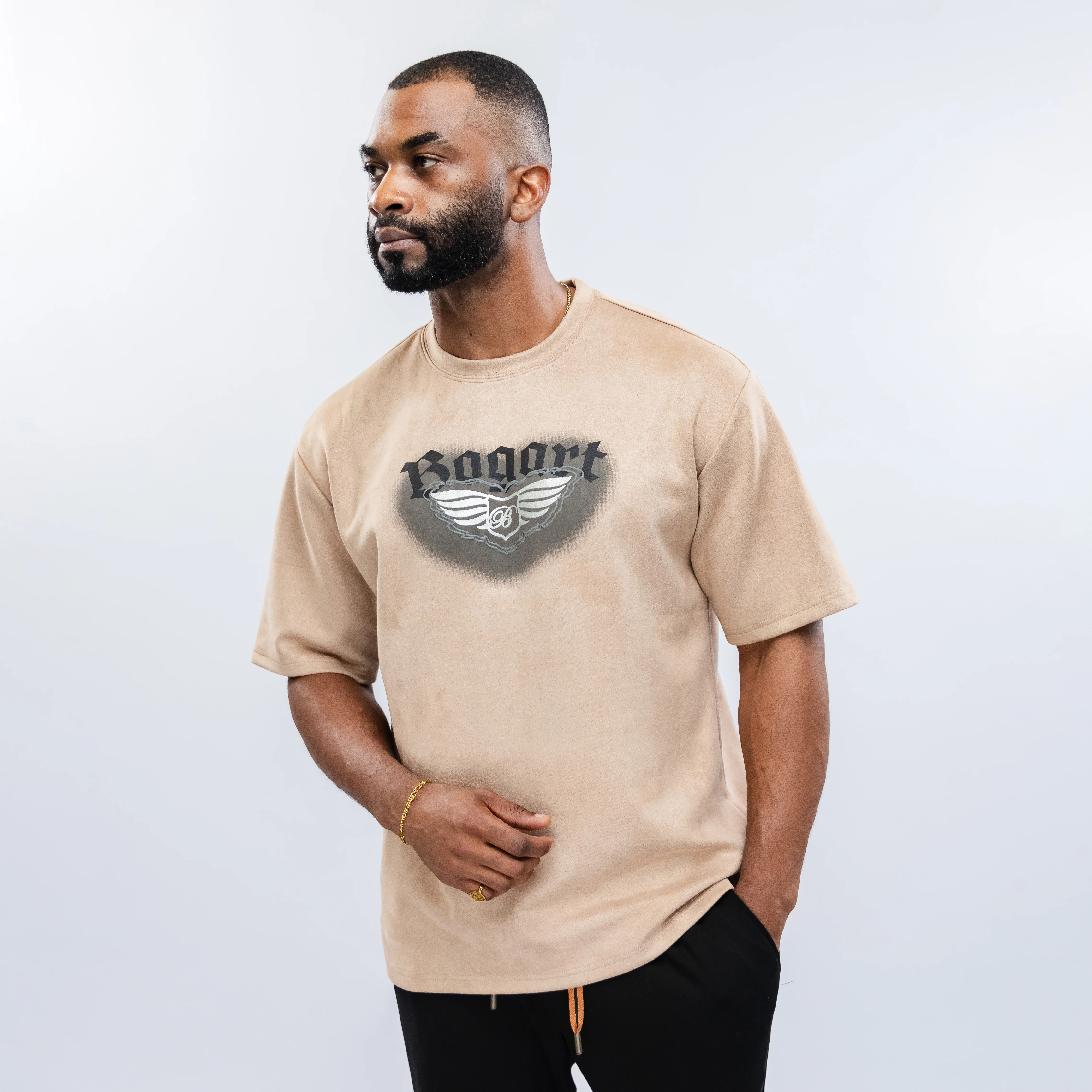 Bogart MAN Suede Graphic Tee