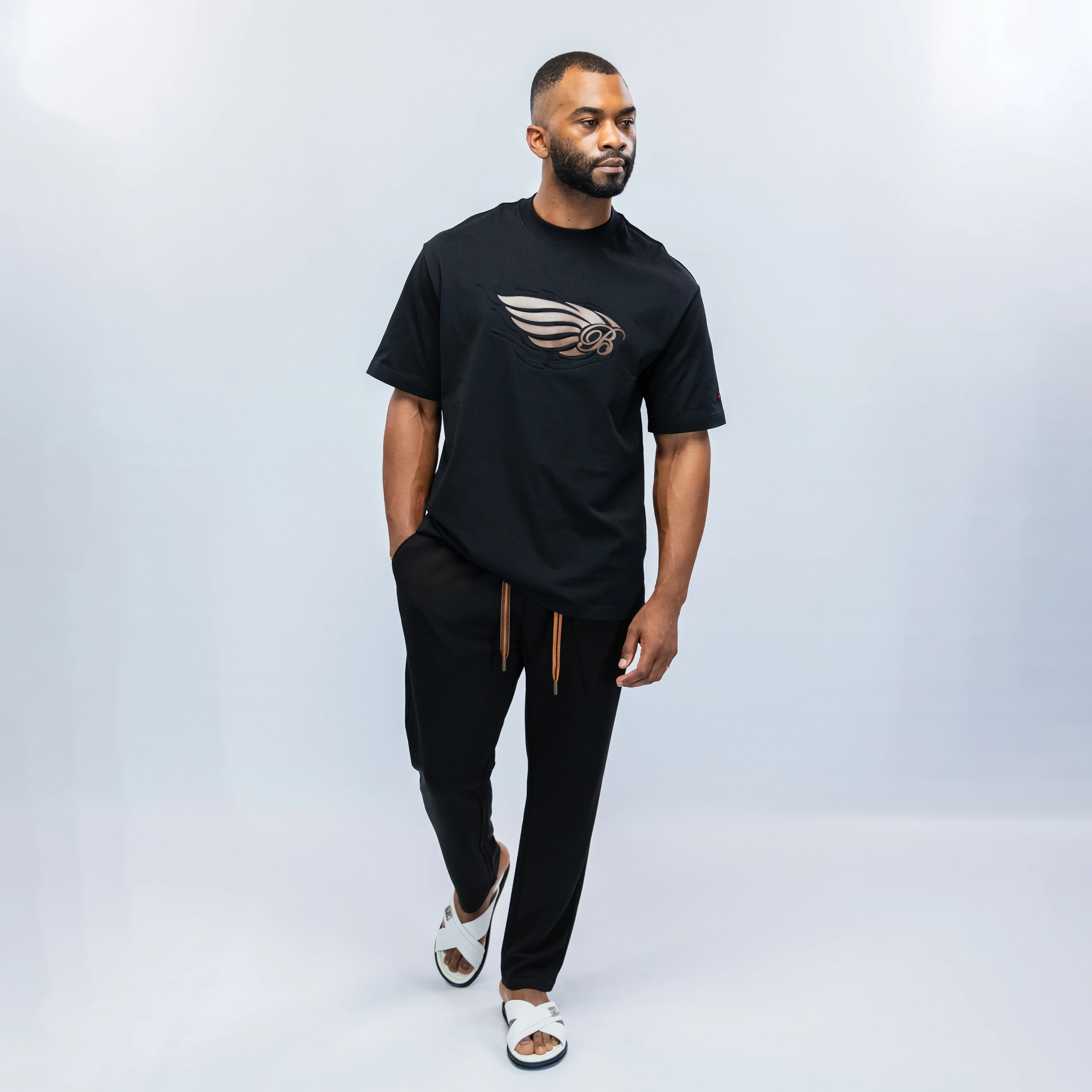 Bogart Aspiration Collection Winged Crest T-Shirt