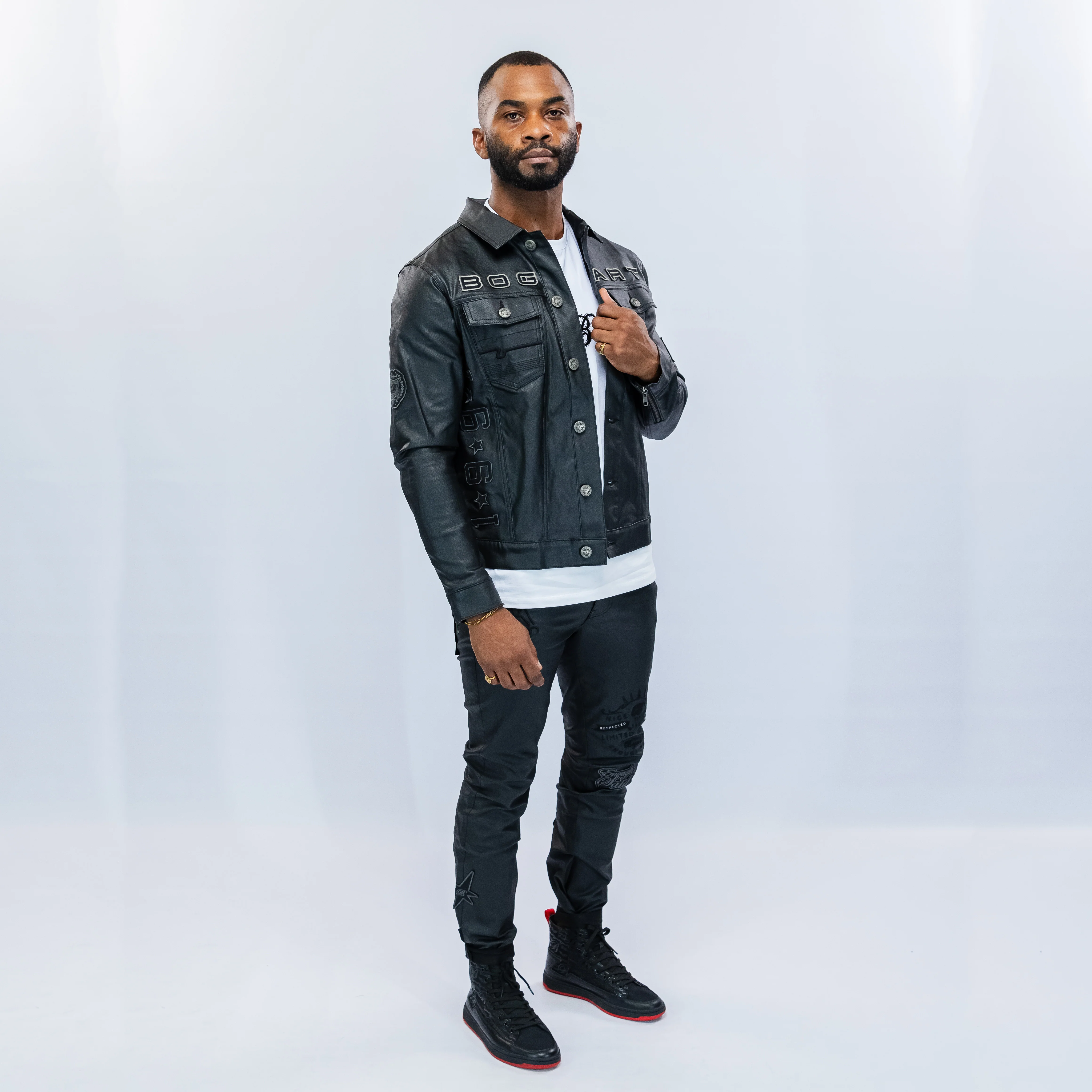 Bogart  Oil Coated Denim Jacket