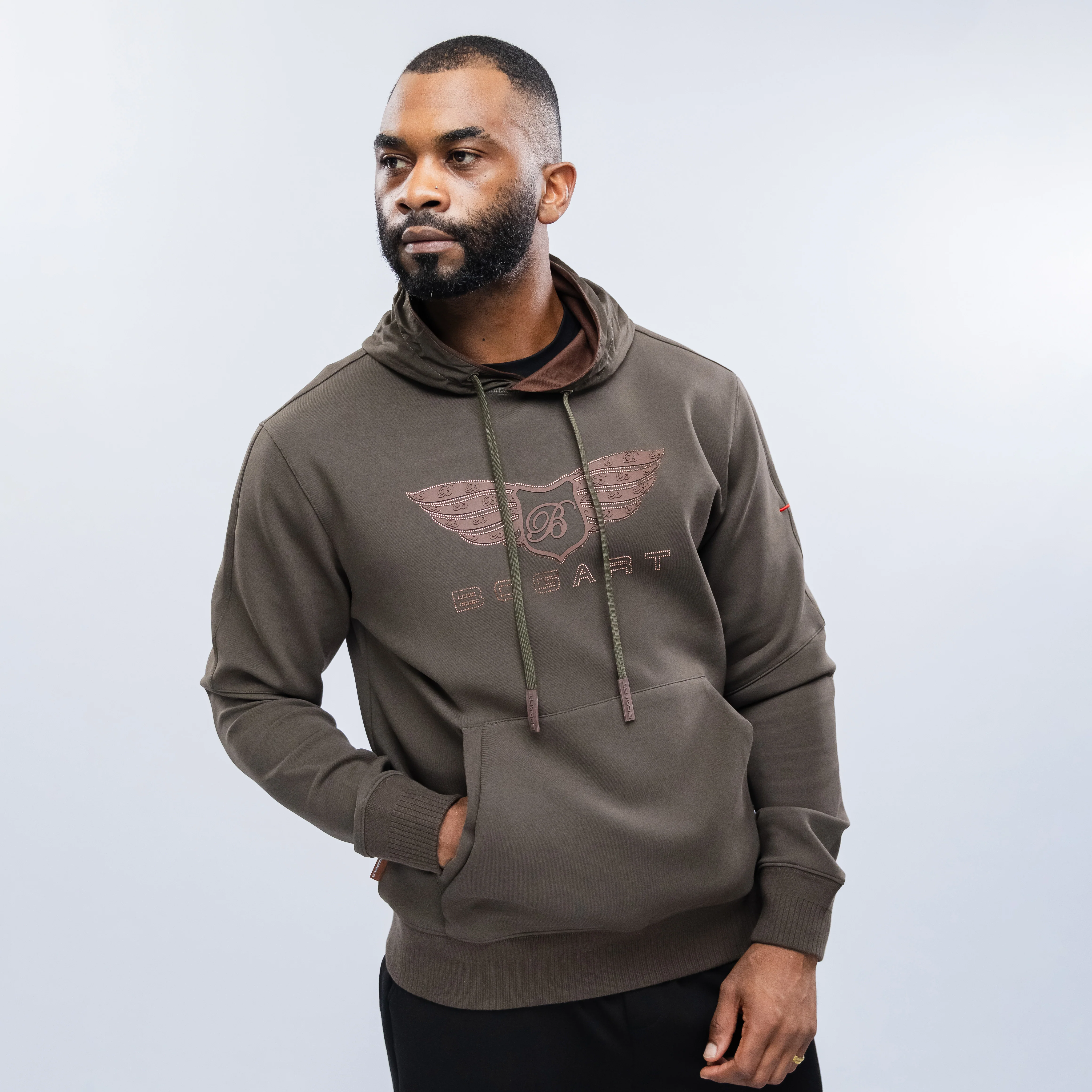 Bogart MAN Winged Emblem Hoodie