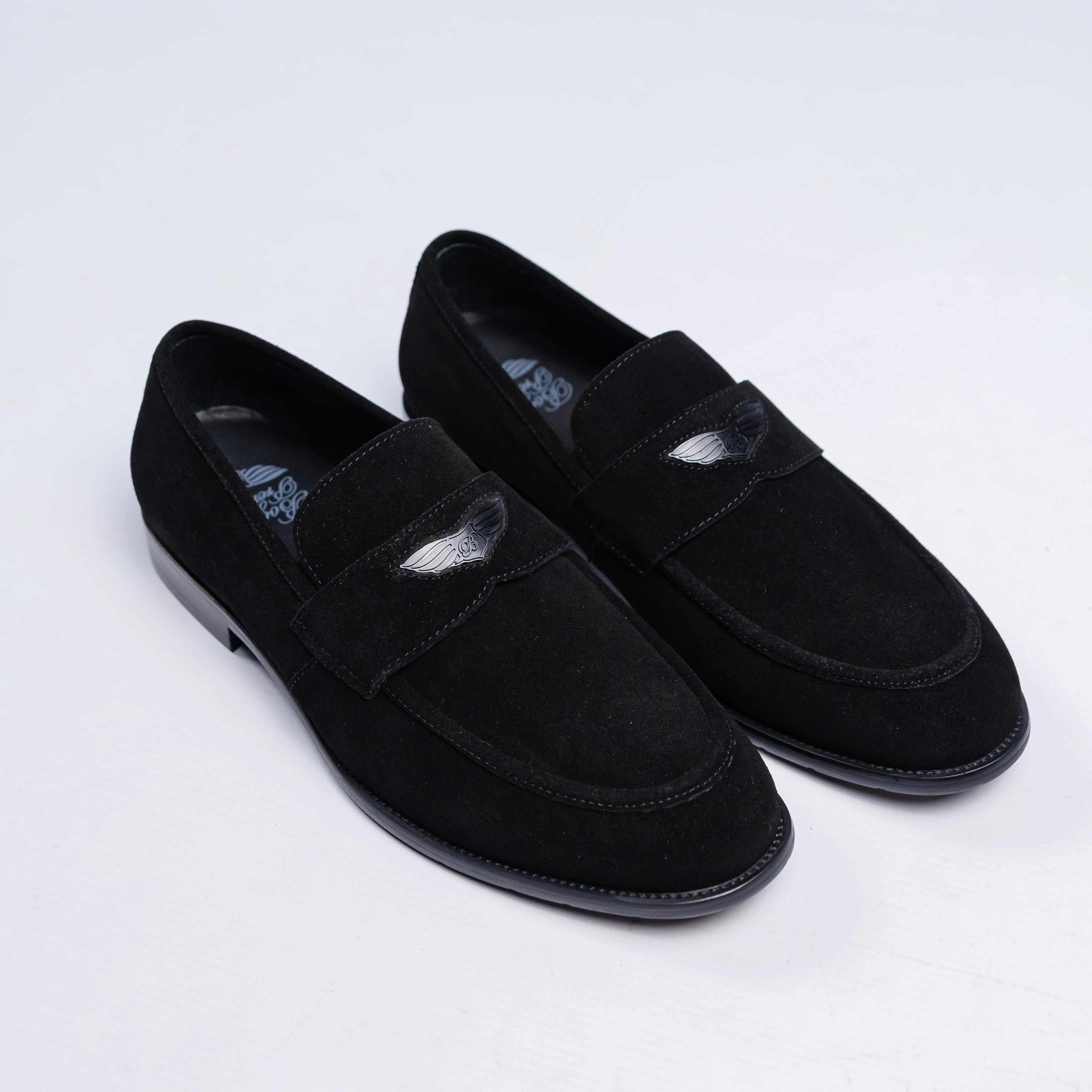 Bogart MAN Suede Crest Loafers