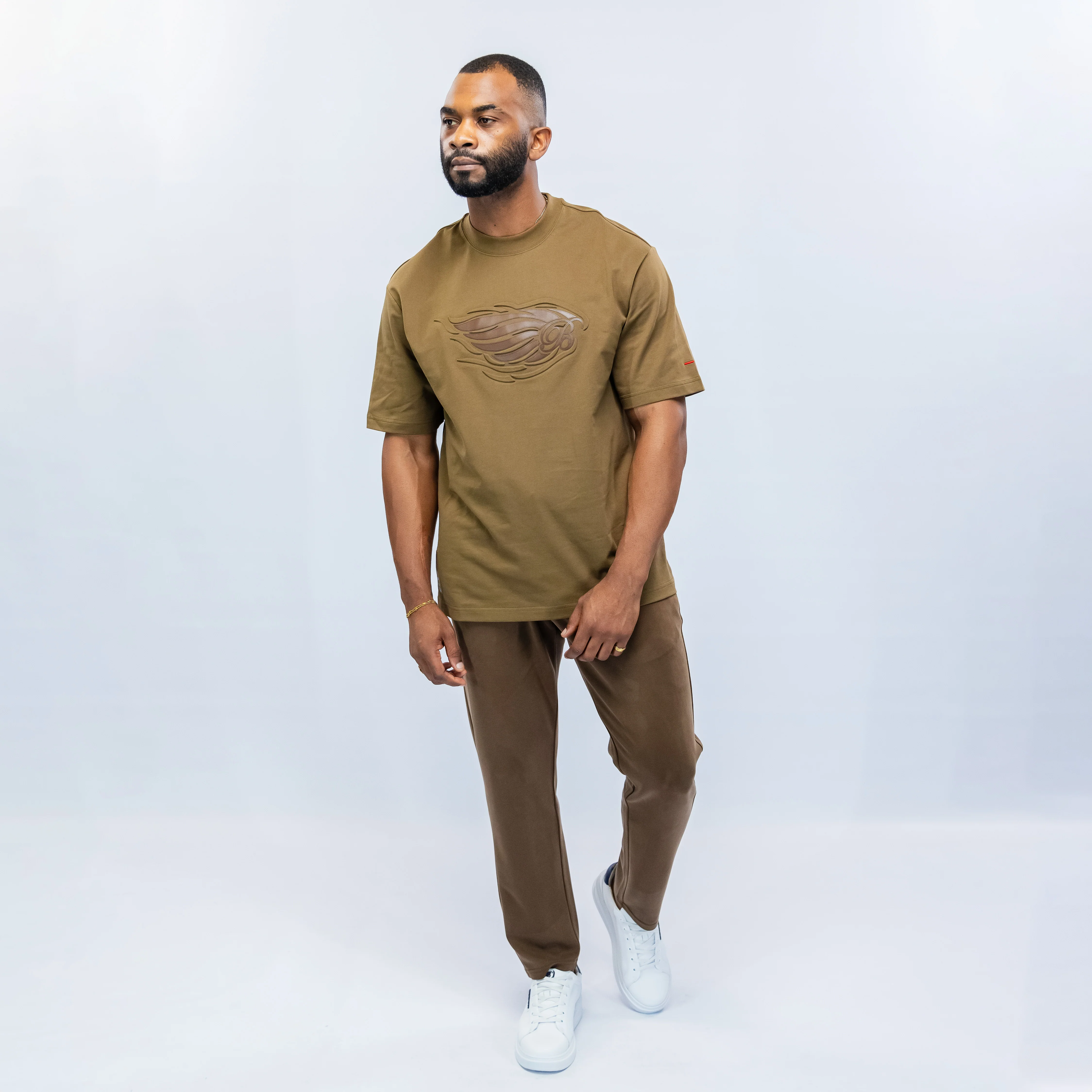 Bogart Aspiration Collection Winged Crest T-Shirt