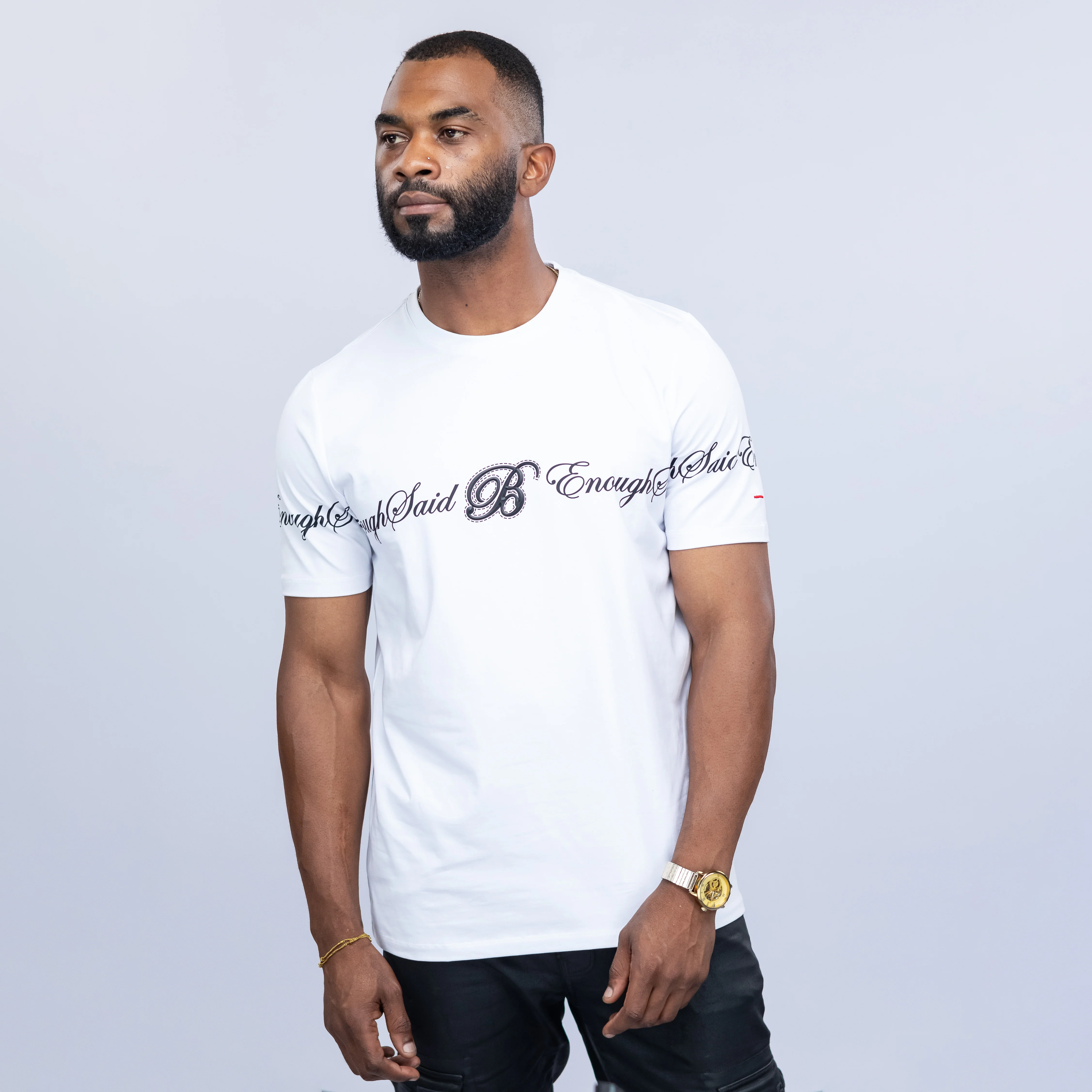Bogart MAN “Enough Said” Tee – For Men Who Set the Standard