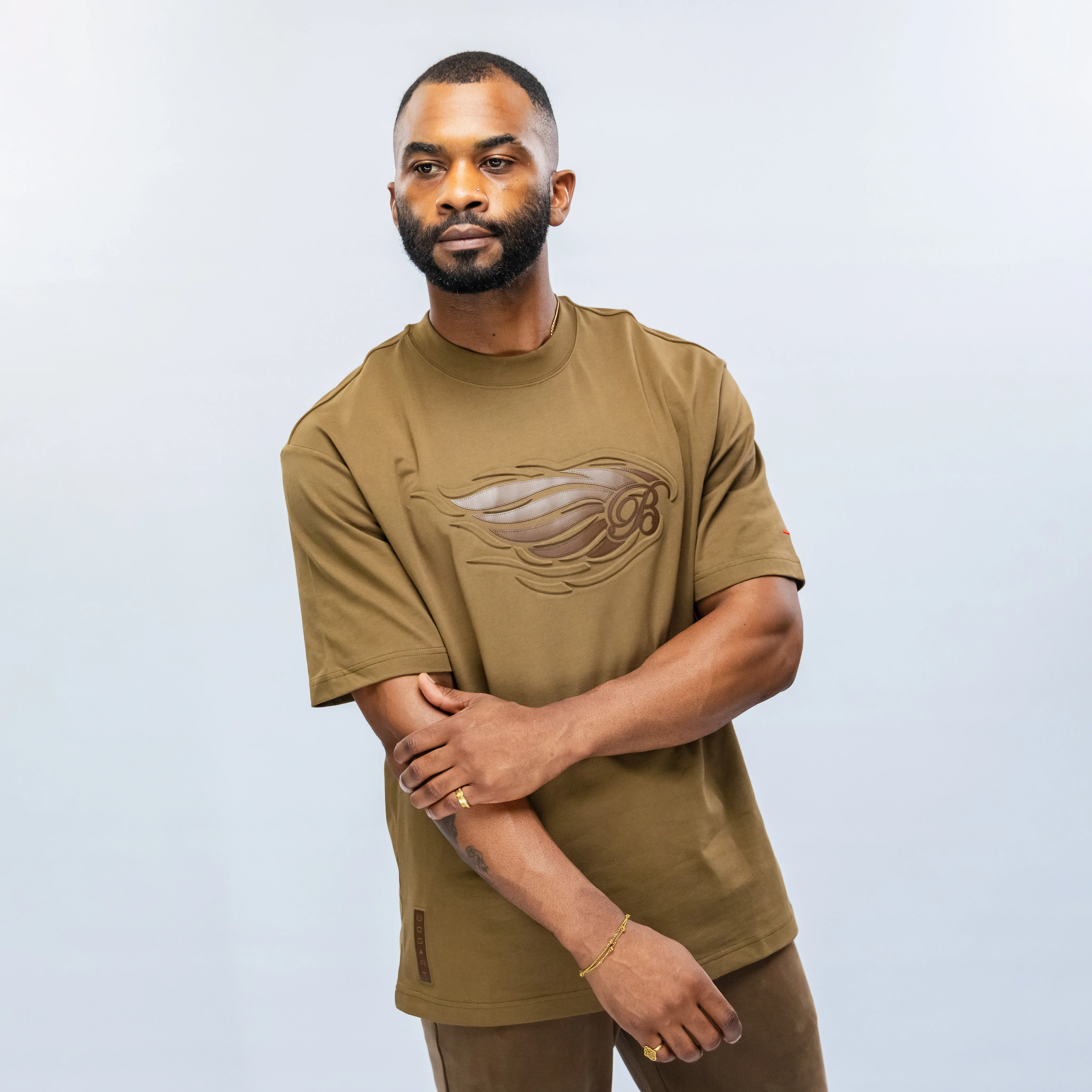 Bogart Aspiration Collection Winged Crest T-Shirt