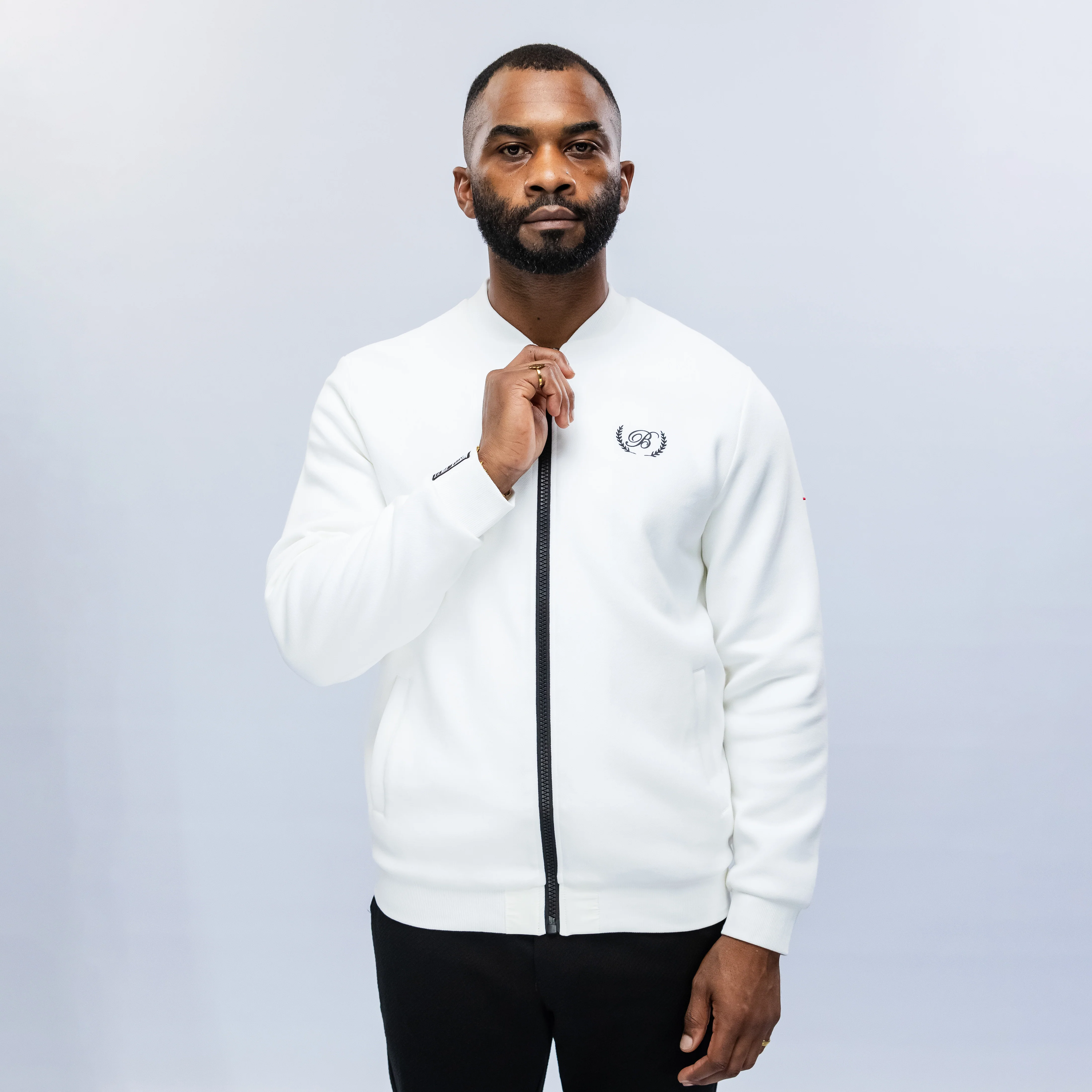 Bogart Black & white Collection Night Rider Jacket